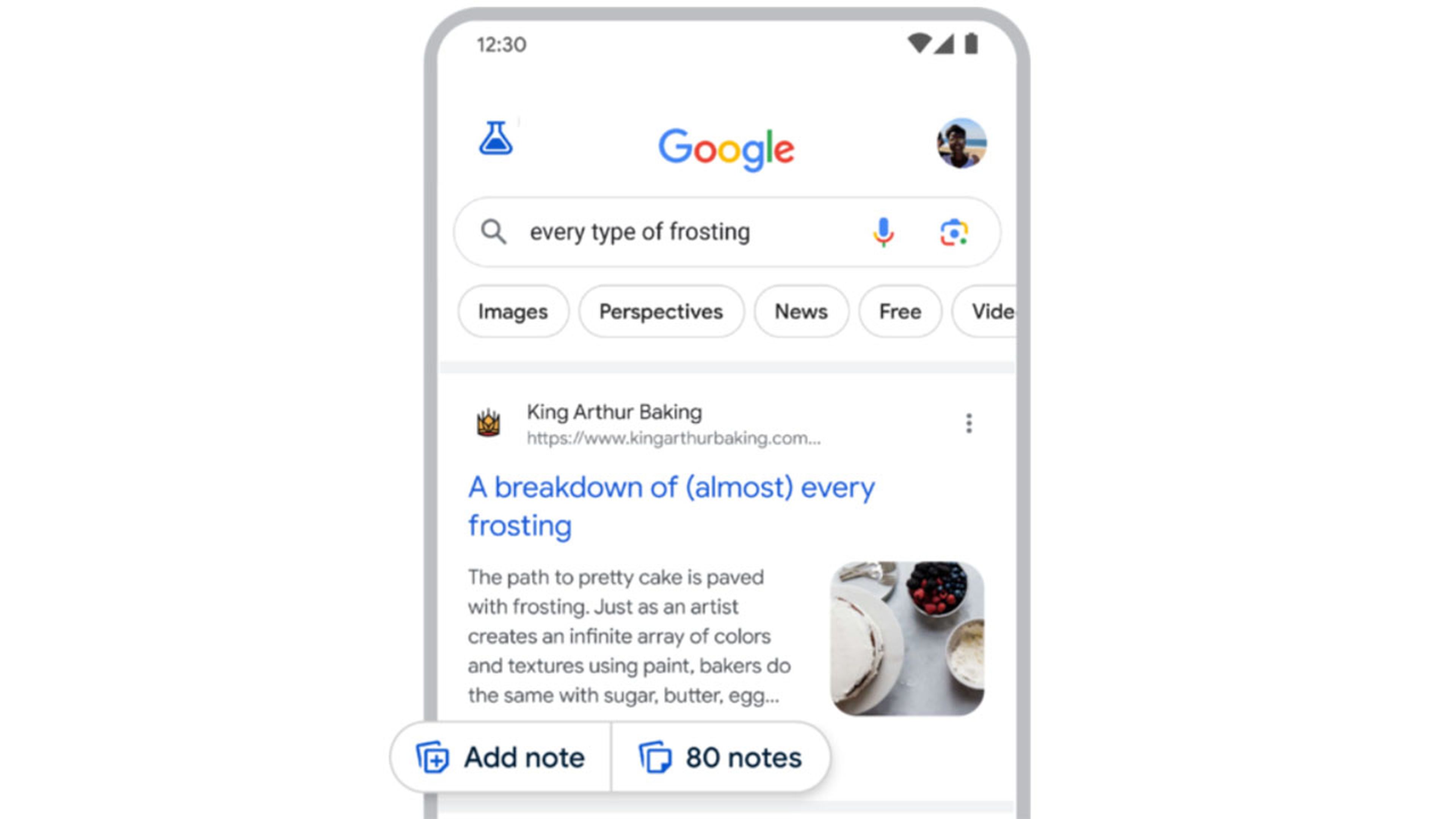 Google quiere que compartas notas informativas en los resultados de búsqueda