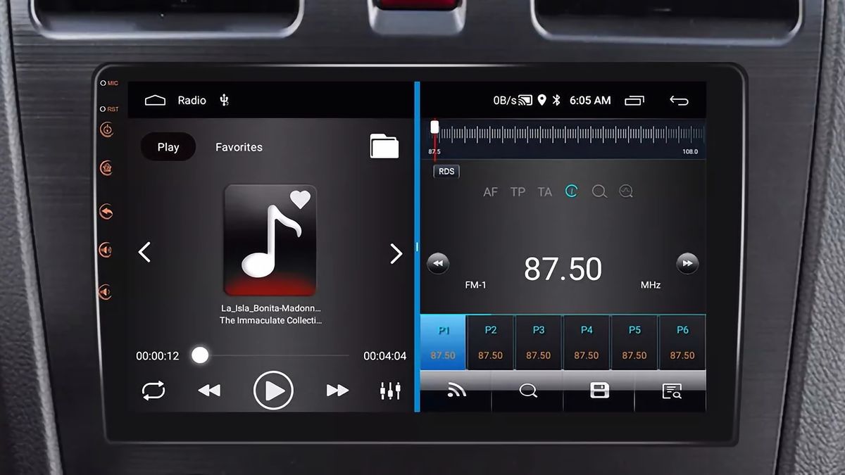 Con esta pantalla 2DIN tendrás Android Auto o Carplay en tu coche ¡por  menos de 75 euros!