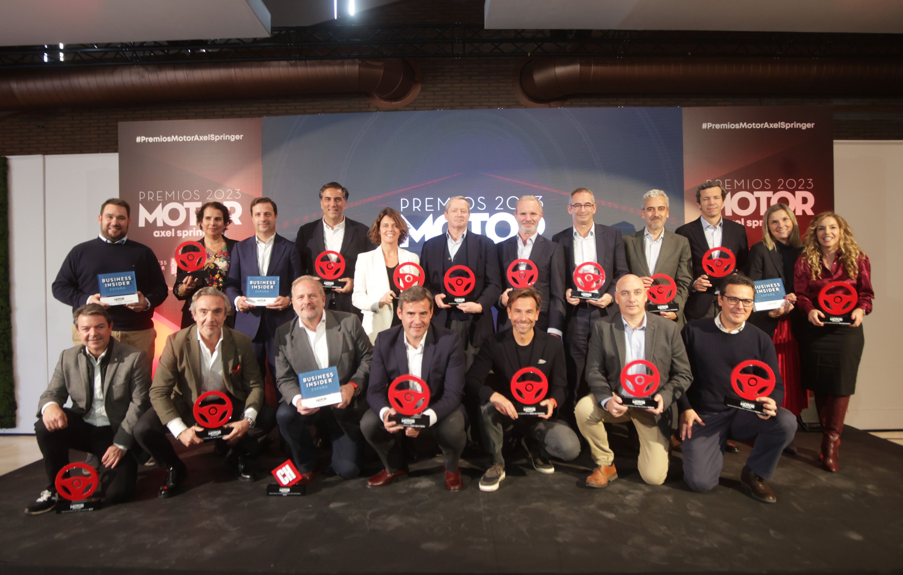 Favoritos de la audiencia y de la redacción en los premios Motor de Axel Springer.