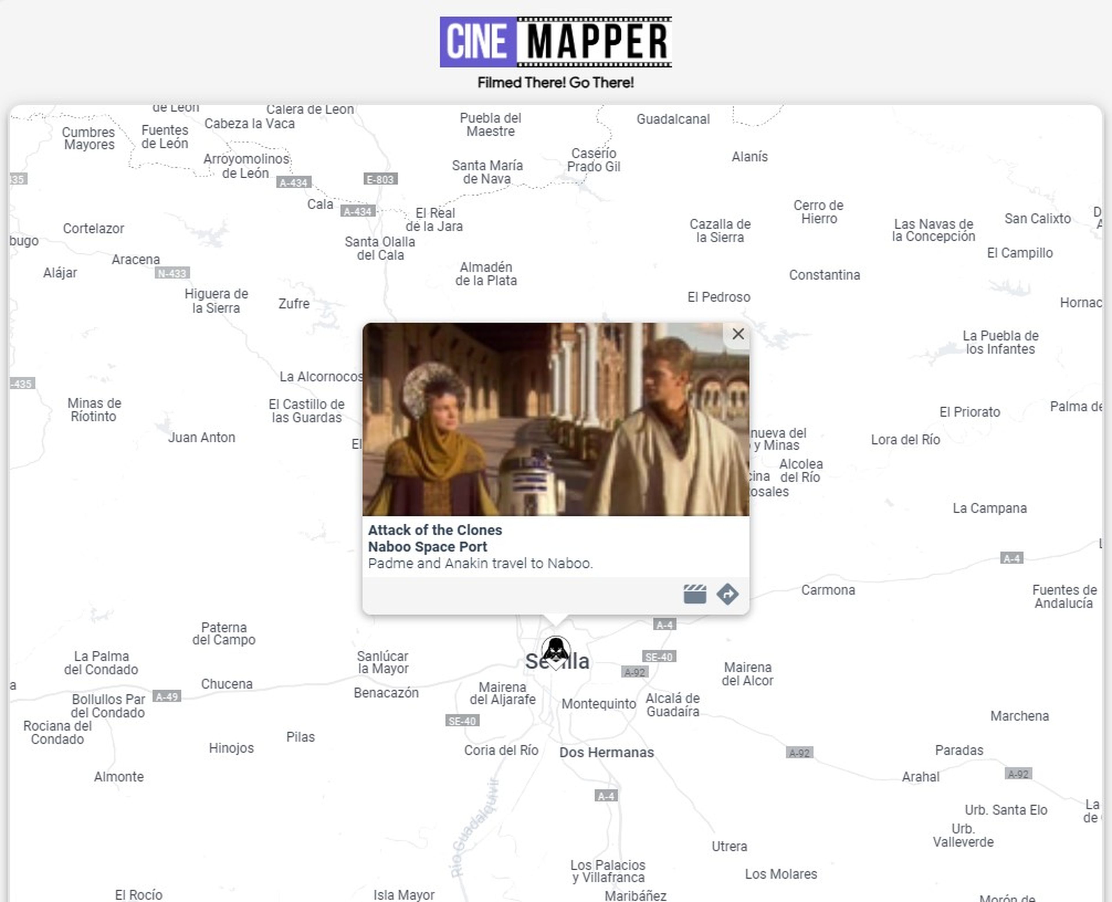 CineMapper: el Google Maps del cine