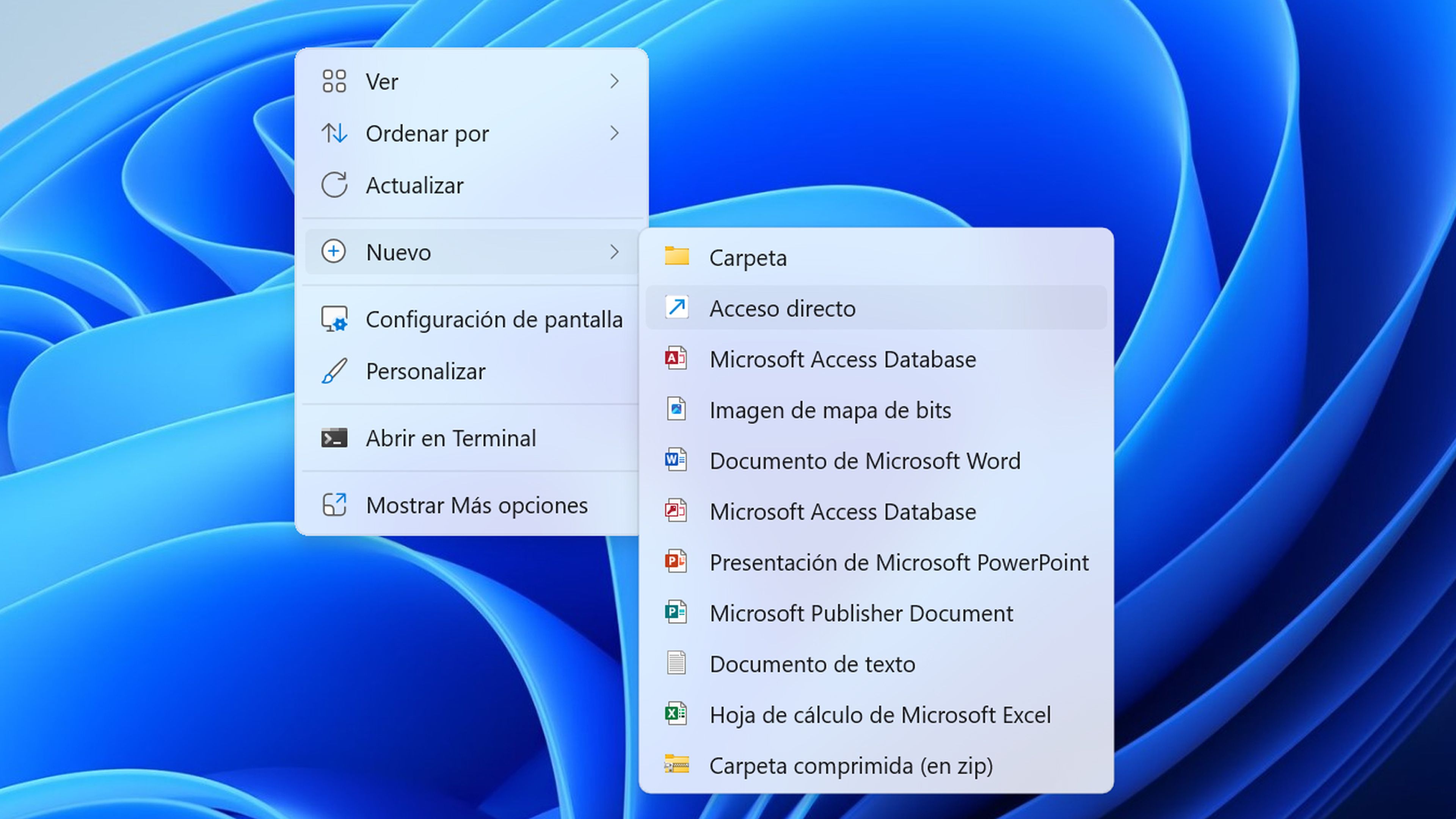 Cómo crear un icono para apagar Windows 11