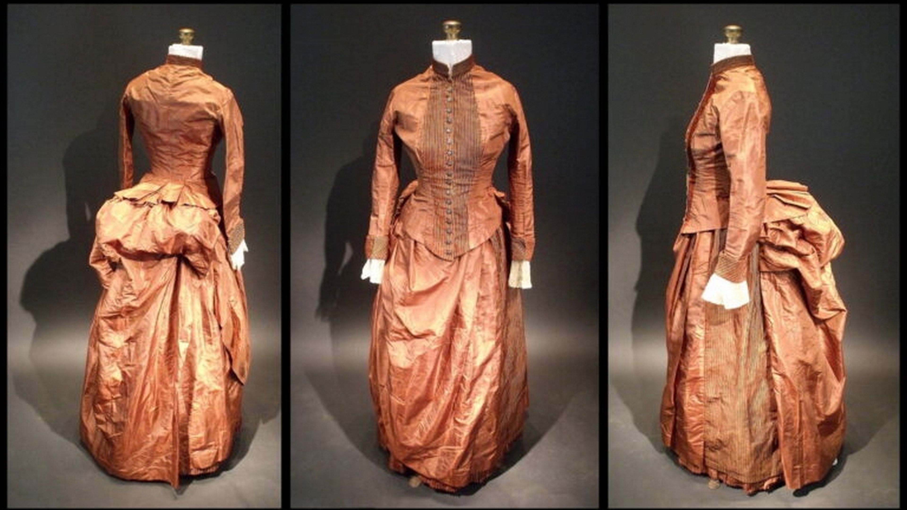 Consiguen resolver el código secreto escondido en un vestido del siglo XIX