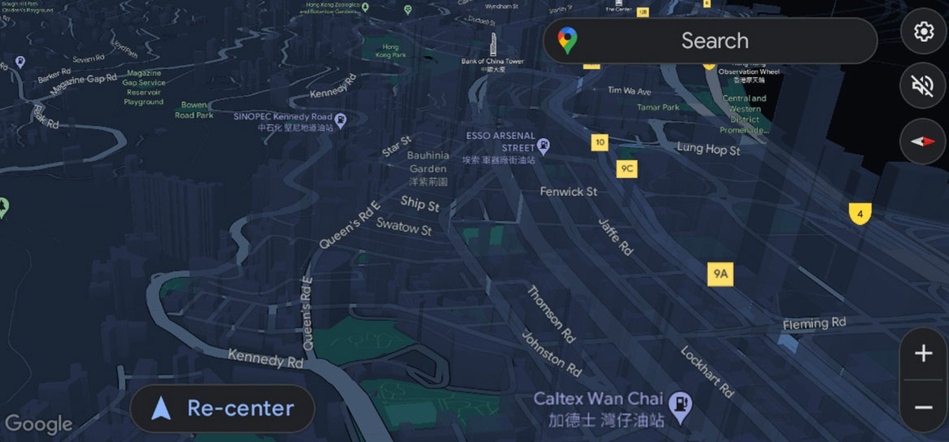 Google Maps añade una nueva vista 3D en Android Auto
