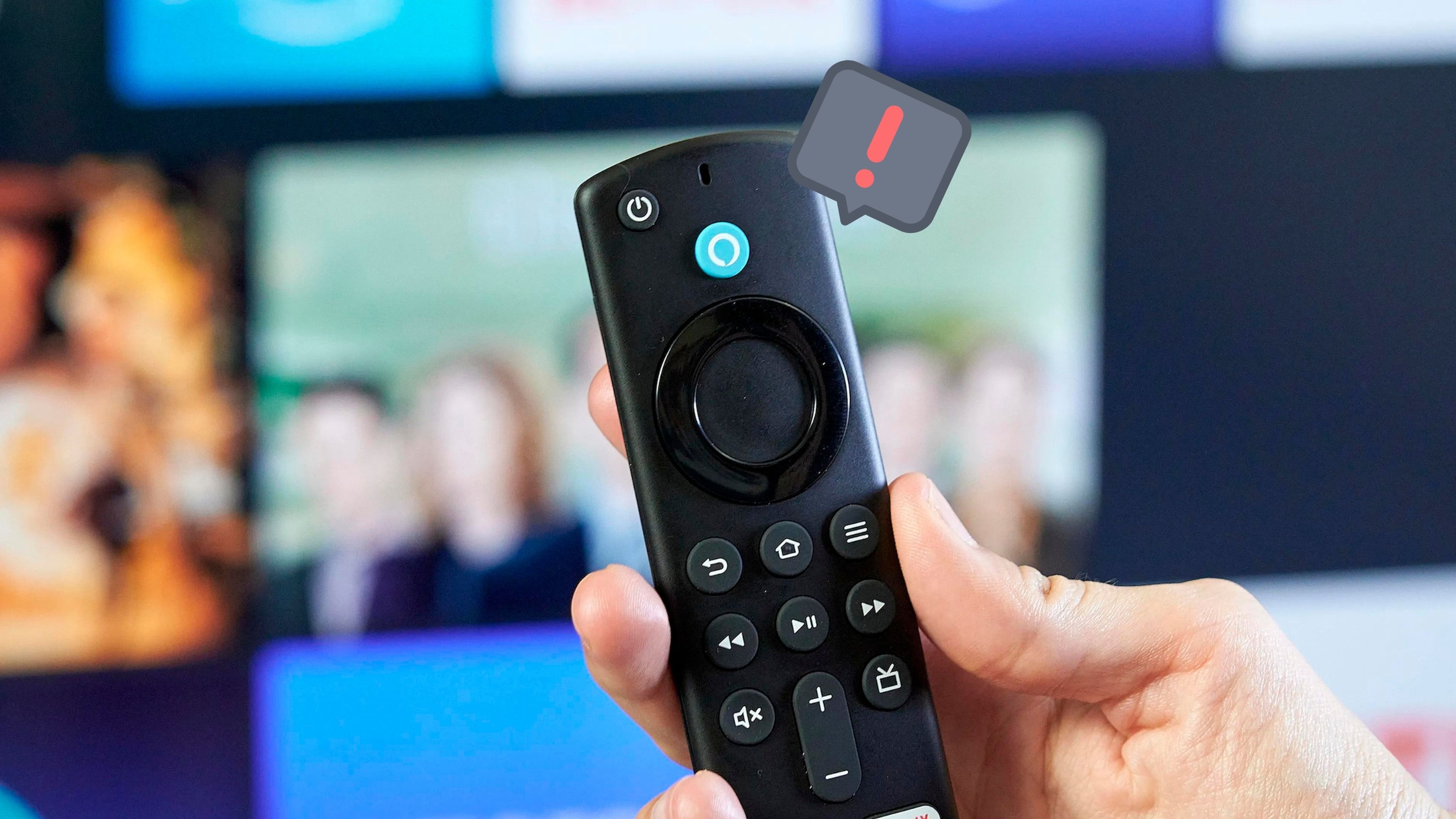 Check your Amazon Fire TV connection, you are definitely making a huge mistake