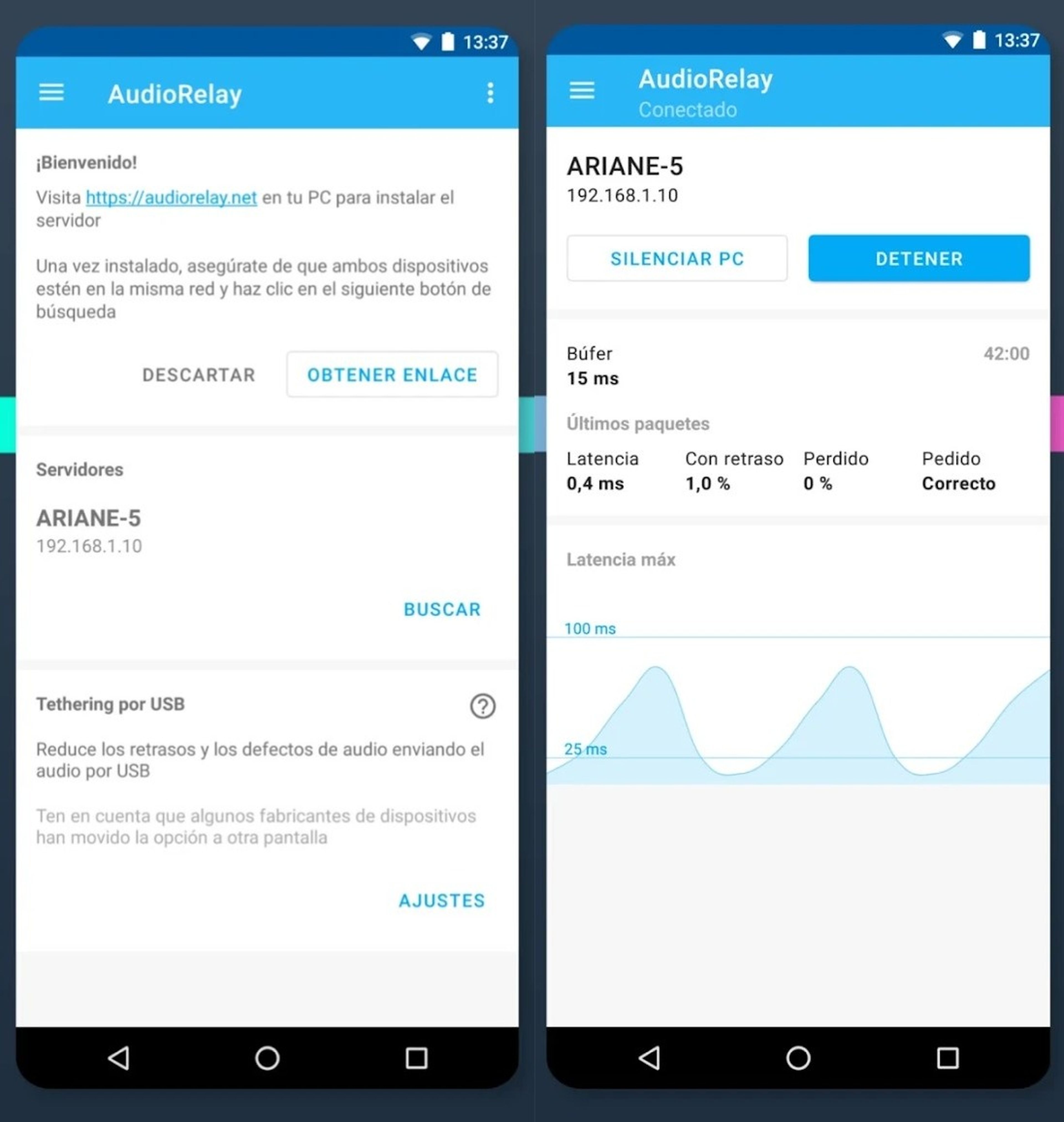 AudioRelay: La app que convierte tu móvil en un altavoz externo para tu PC