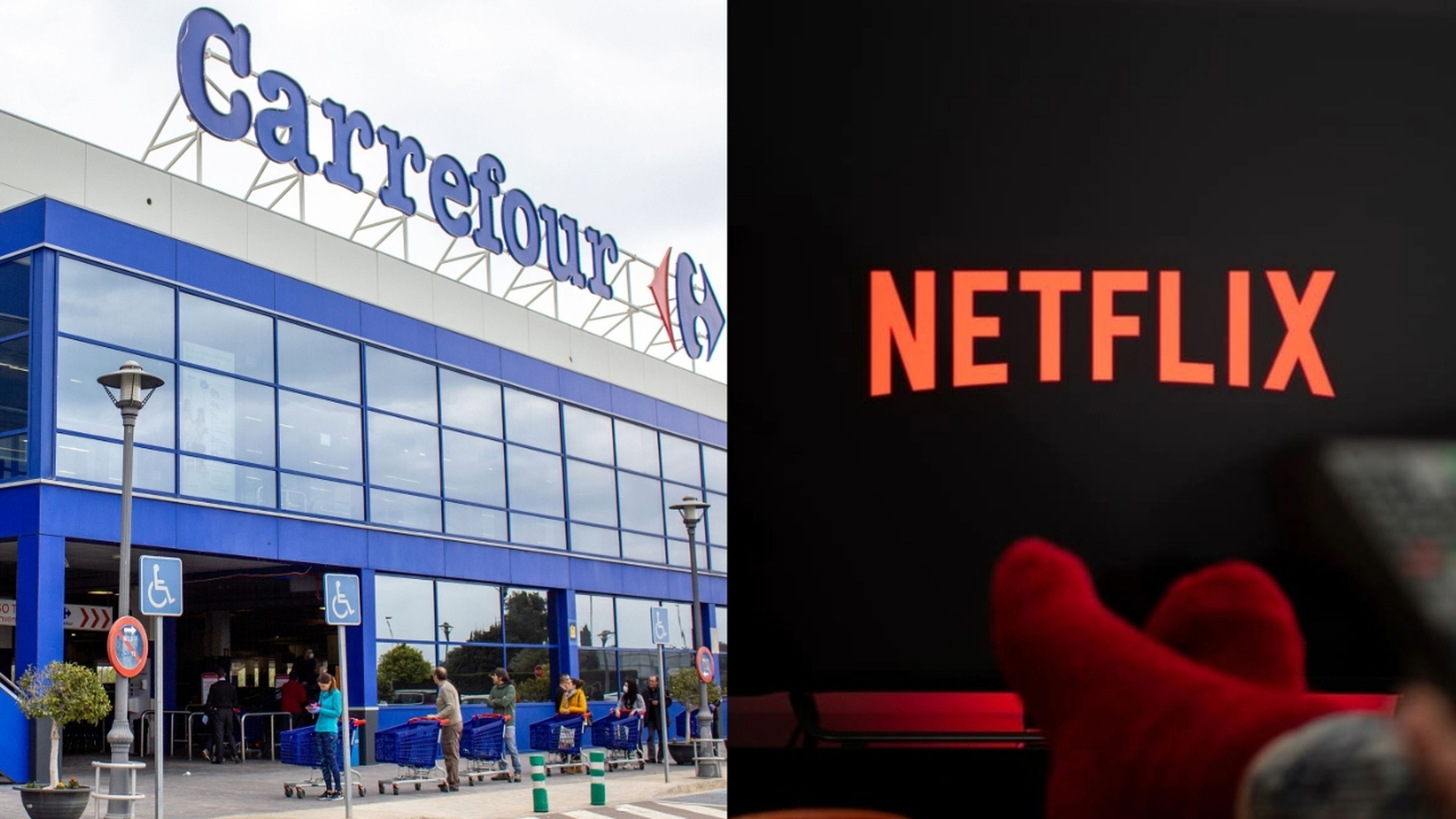 Carrefour y Netflix