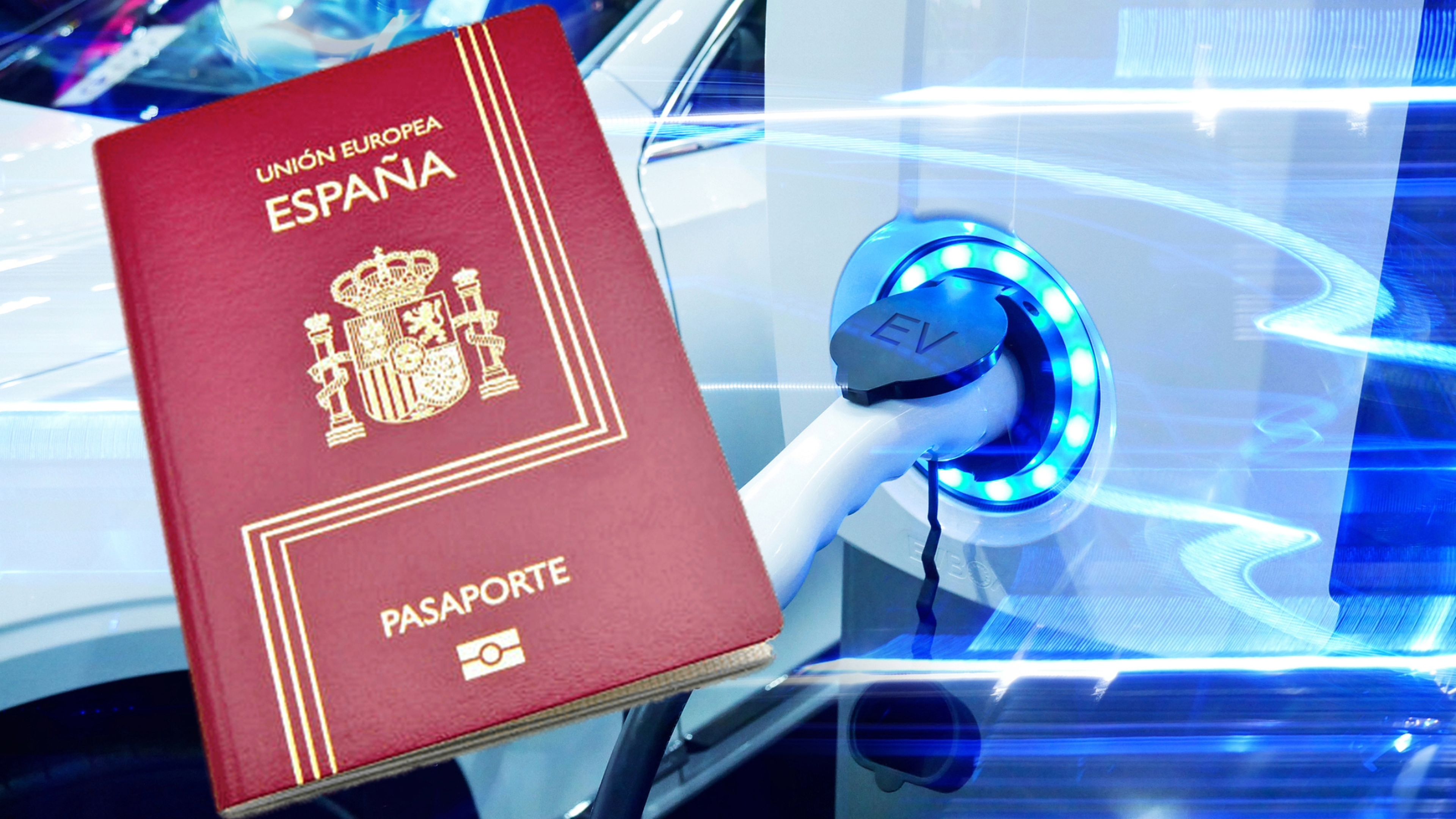 Coche eléctrico pasaporte UE