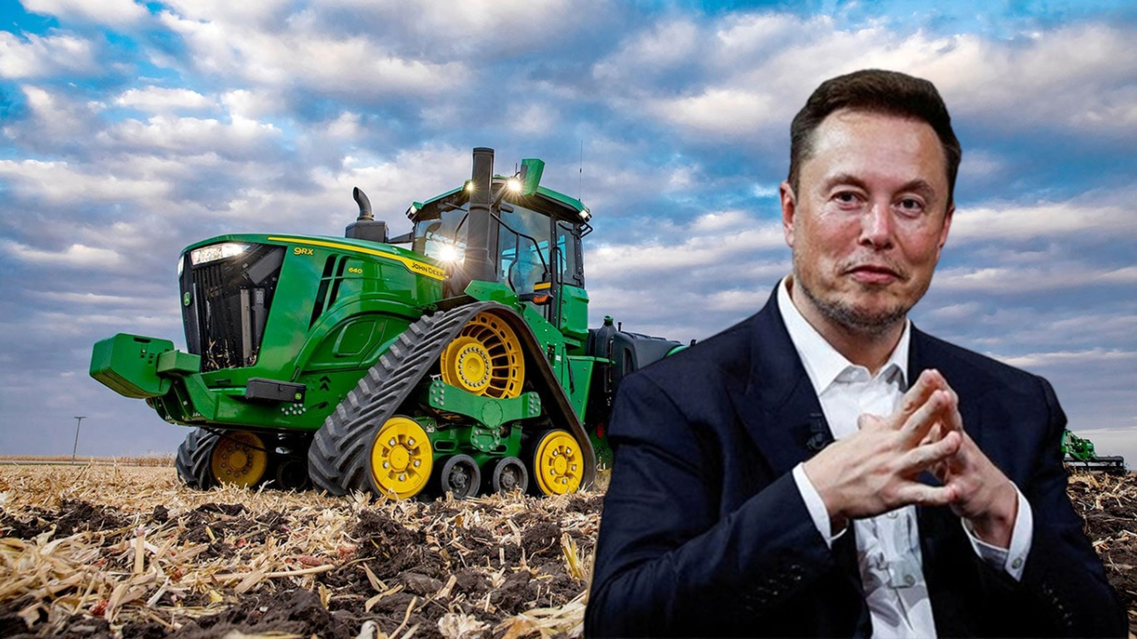 Elon Musk y John Deere