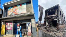 Go Nanai, el creador de Mazinger Z, da una lección al descubrir que su museo ha sido destruido por el terremoto de Japón