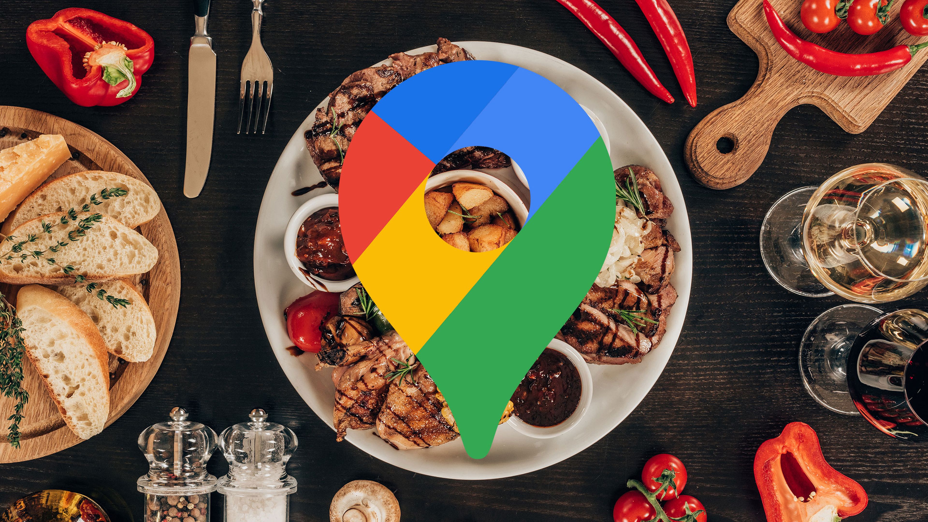 Google Maps comida