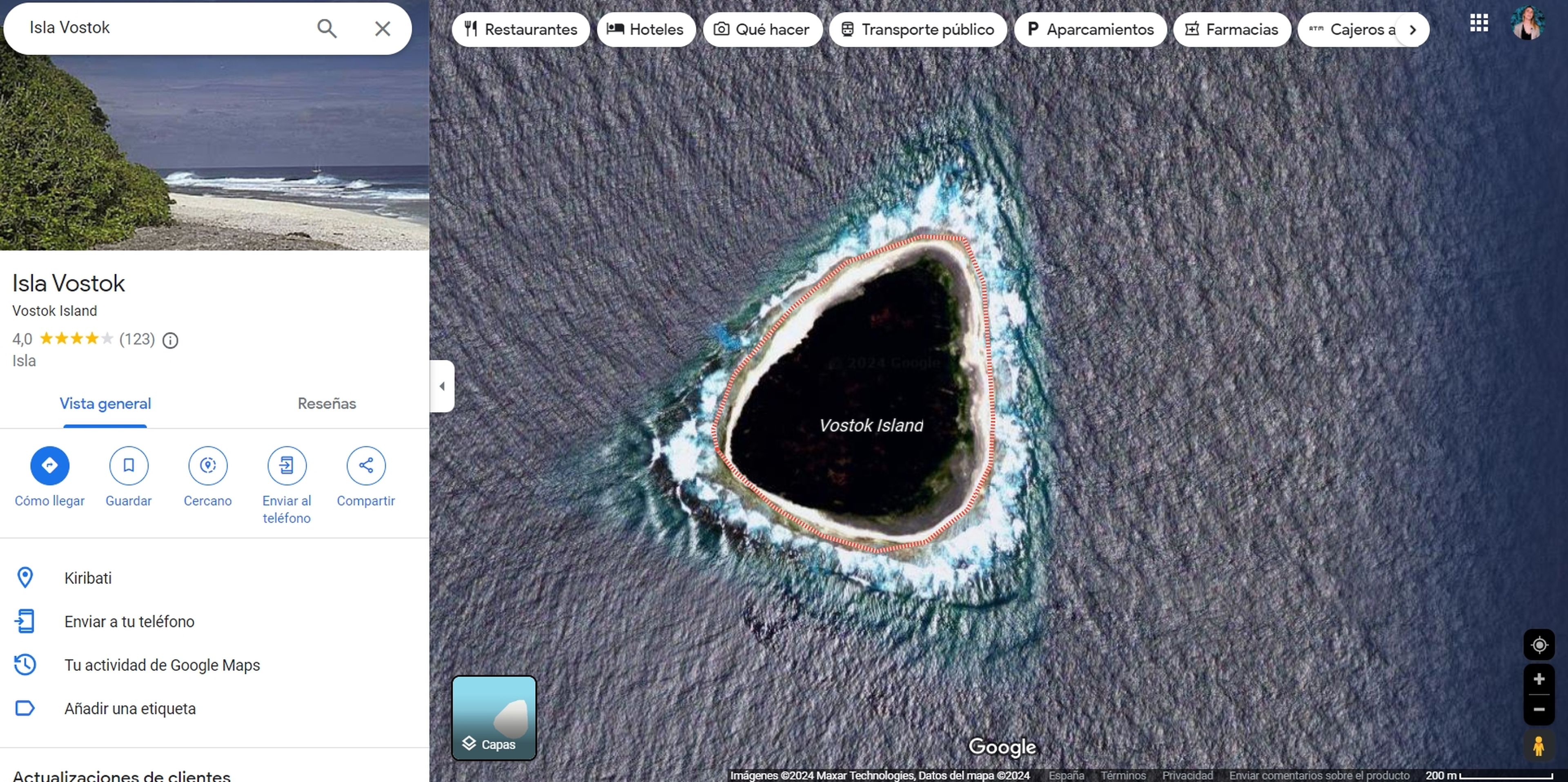 Isla Google Maps