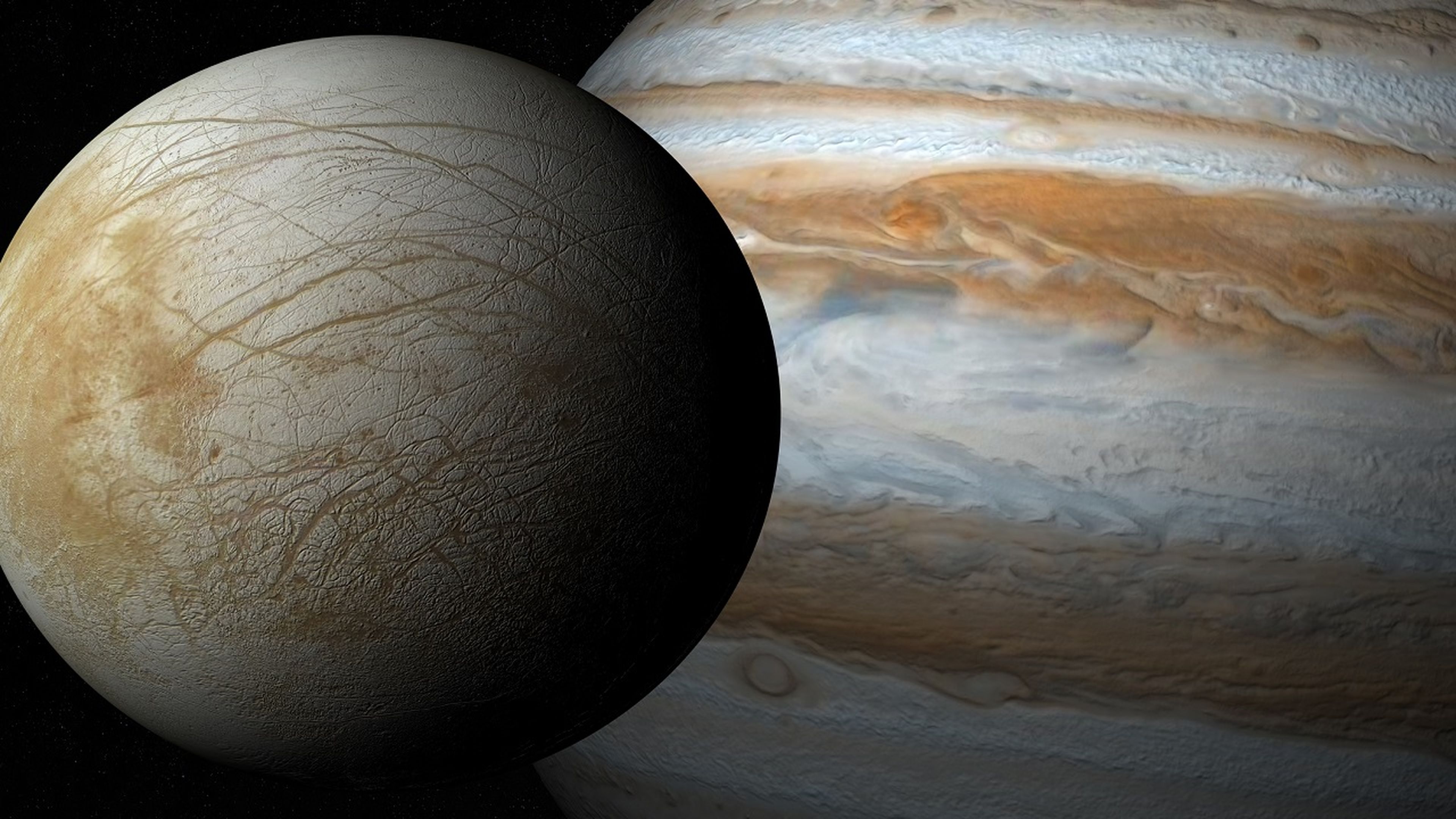La NASA investiga una misteriosa actividad en la luna Europa de Júpiter