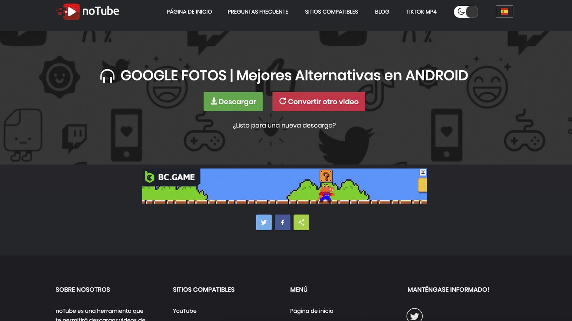 Descargar Videos De Youtube Mp4 Notube