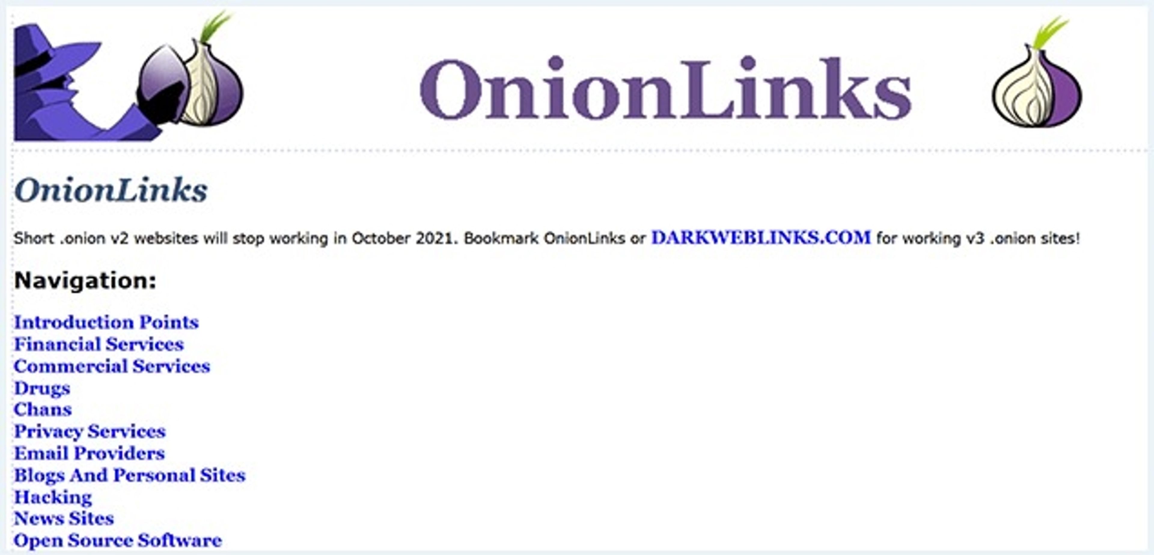 Onionlinks