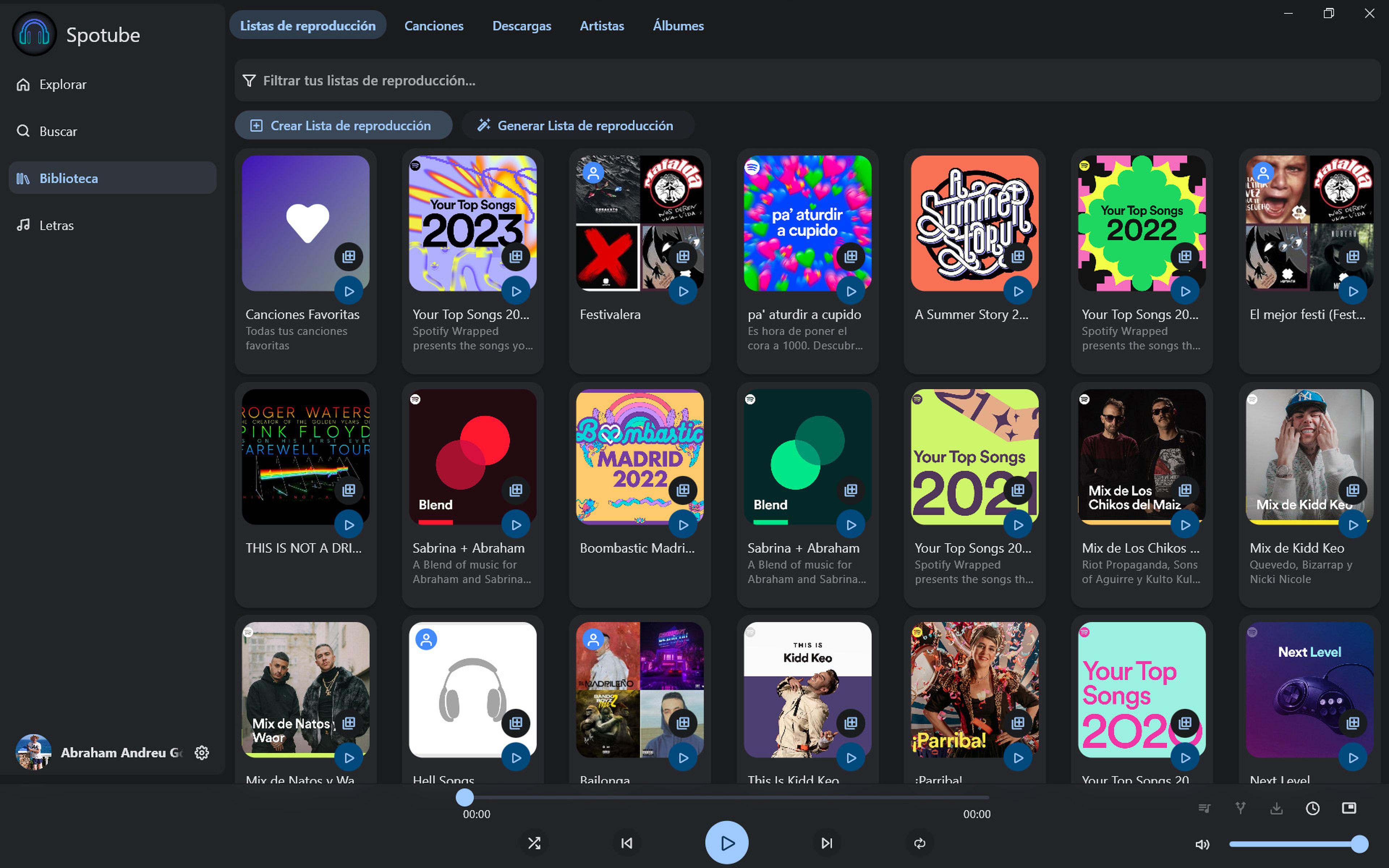 Spotube alternativa gratis a Spotify y YouTube