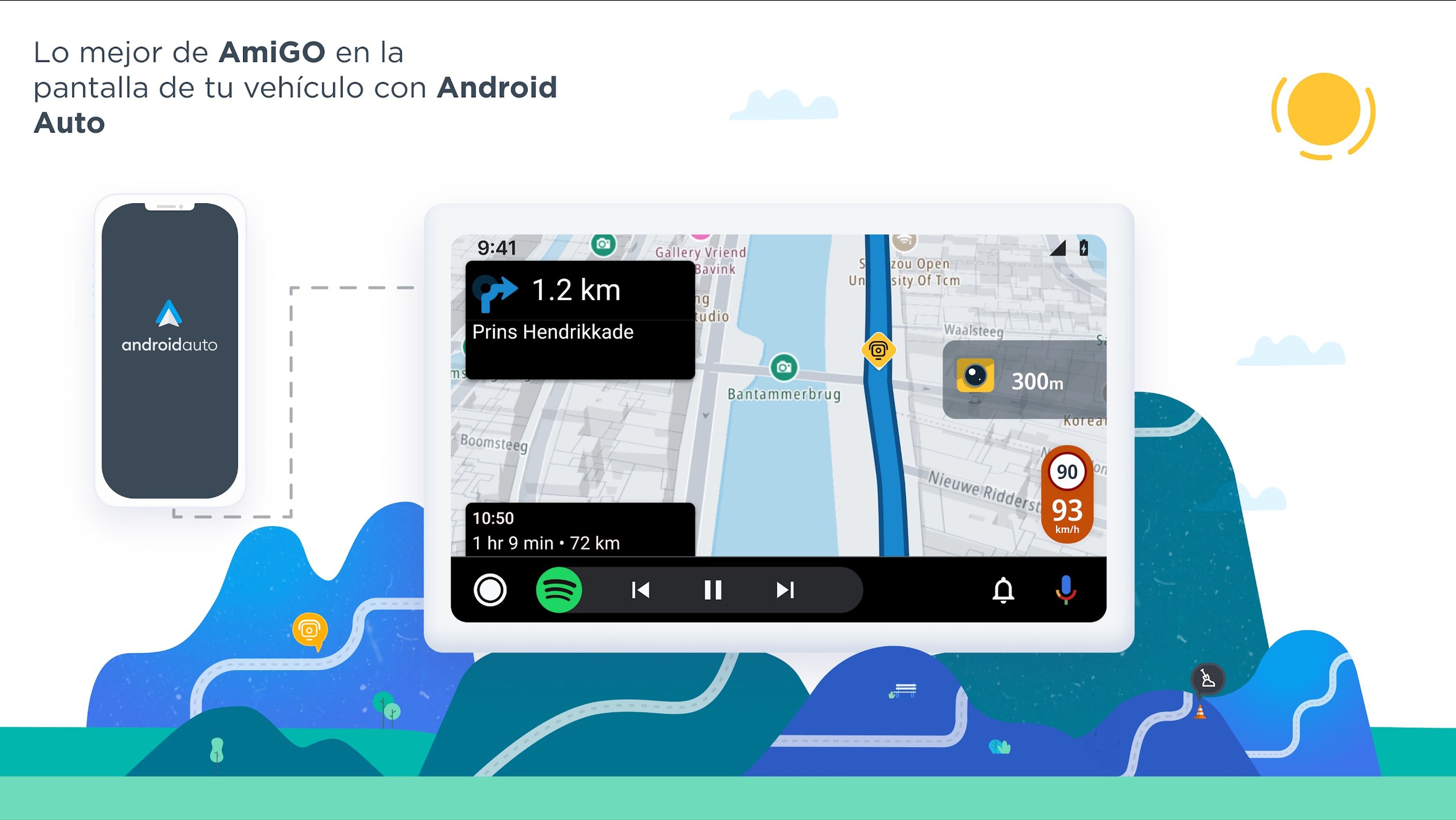 TomTom AmiGo: Una alternativa real que podría destronar a Google Maps en Android Auto