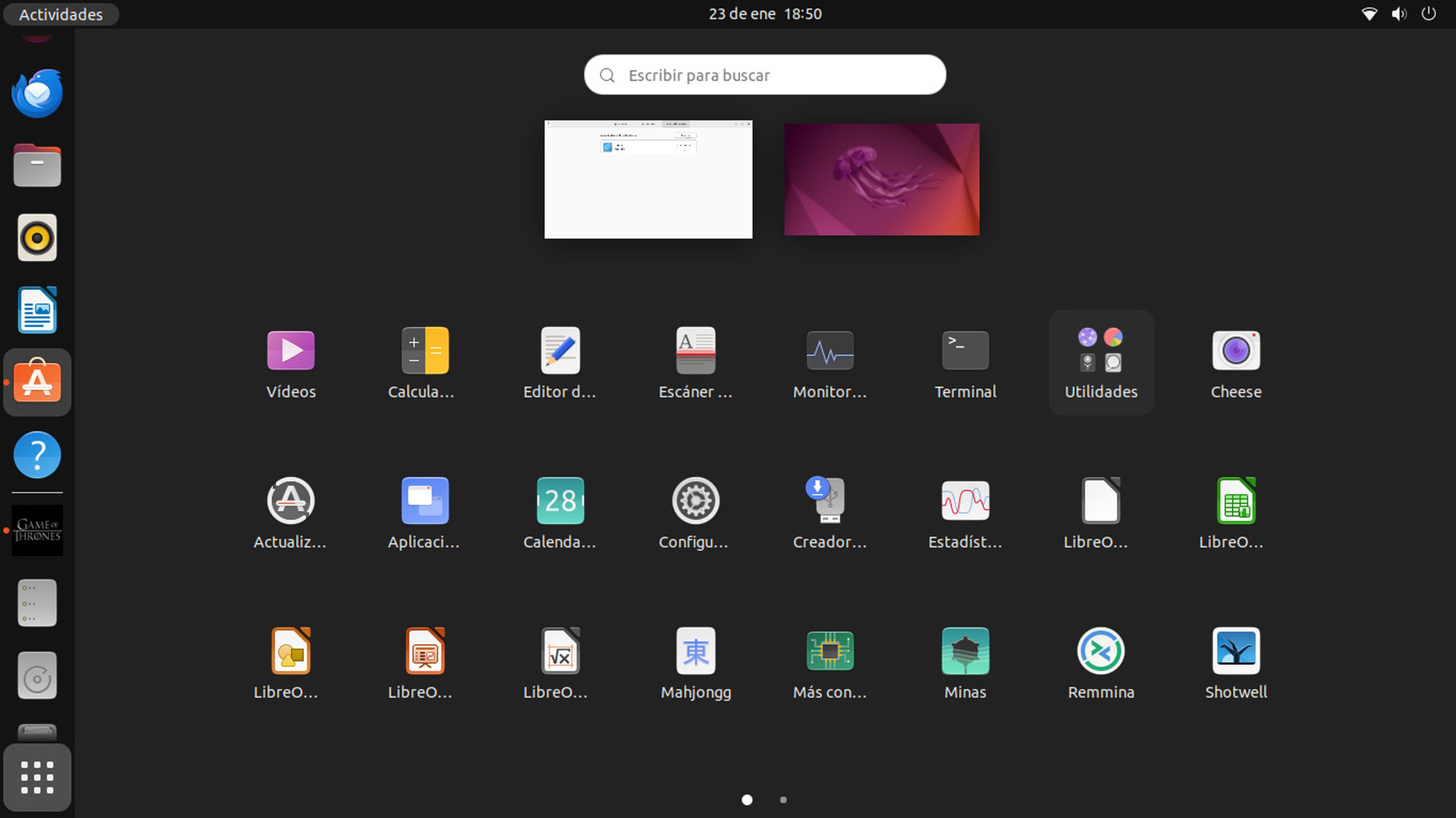 Ubuntu Linux prueba