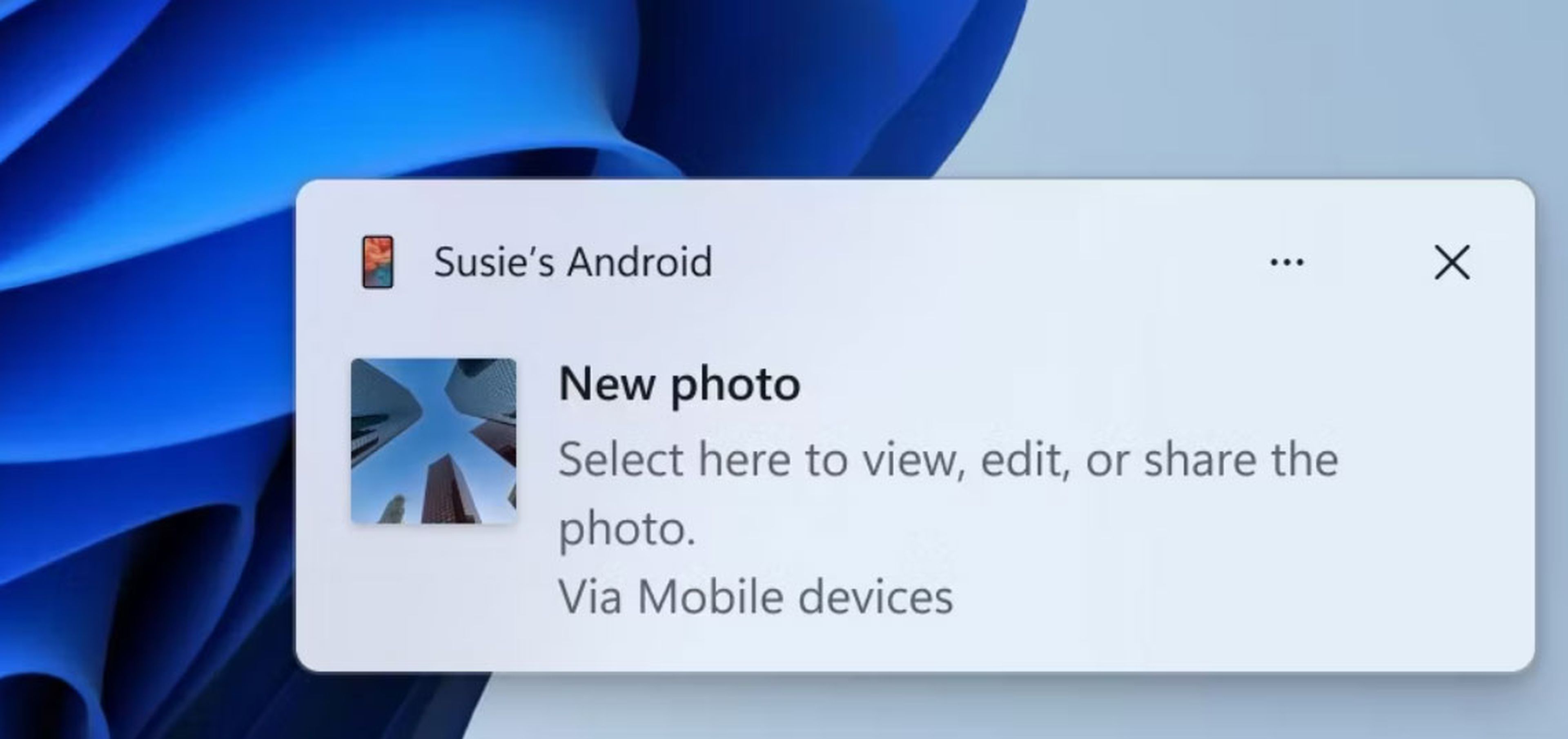 Windows 11 facilitaría el envío automático de las fotos de tu móvil Android al PC