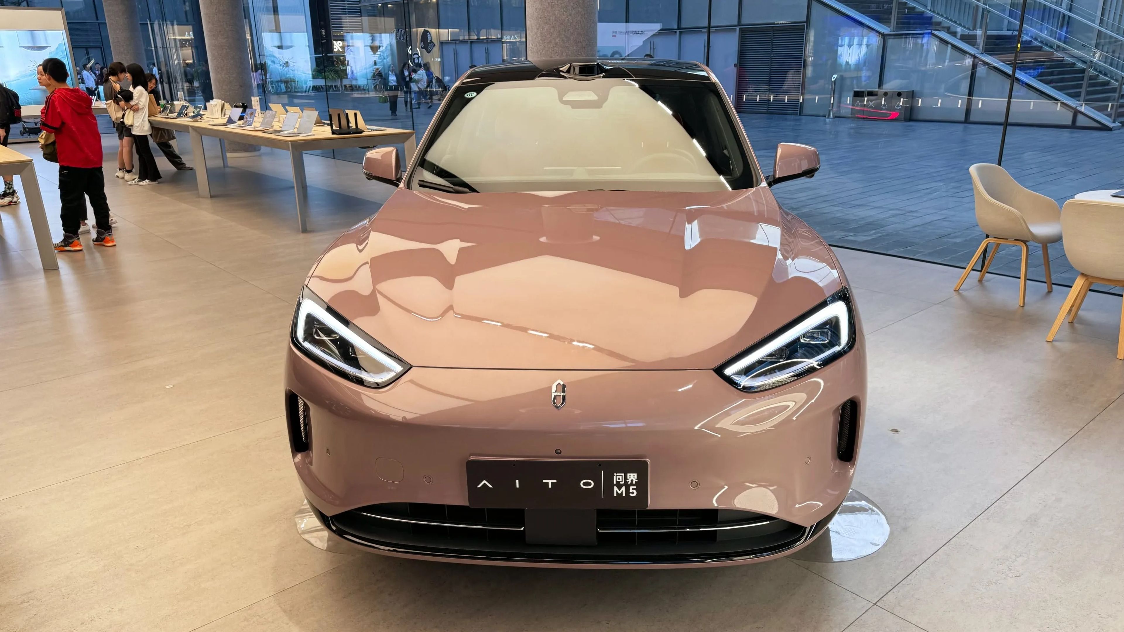 Aito M5, coche eléctrico de Huawei