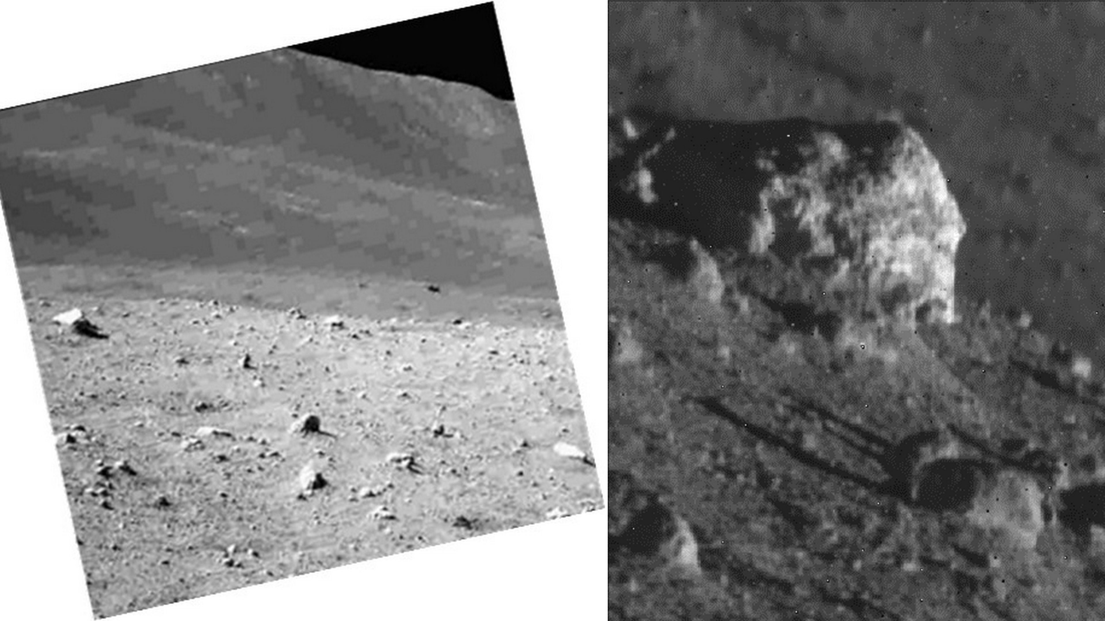 With its head down, the Japanese lunar module continues to photograph and experiment on the Moon