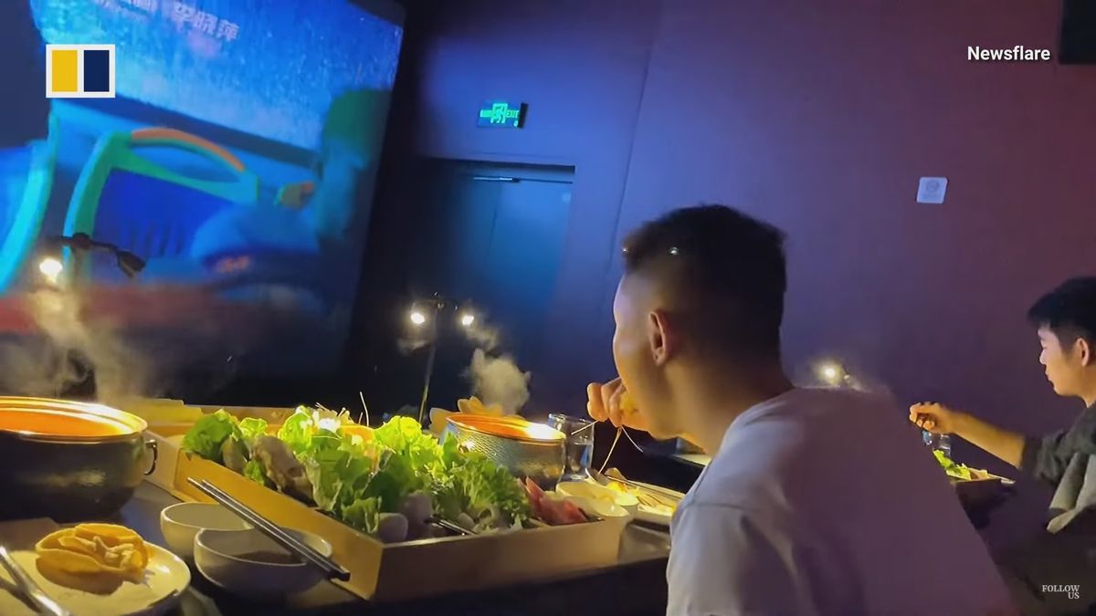 Hot pot cinemas when you go to the cinema to have a binge GEARRICE