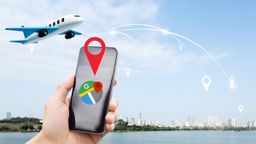 Cómo conducir un coche o volar en avión en Google Maps