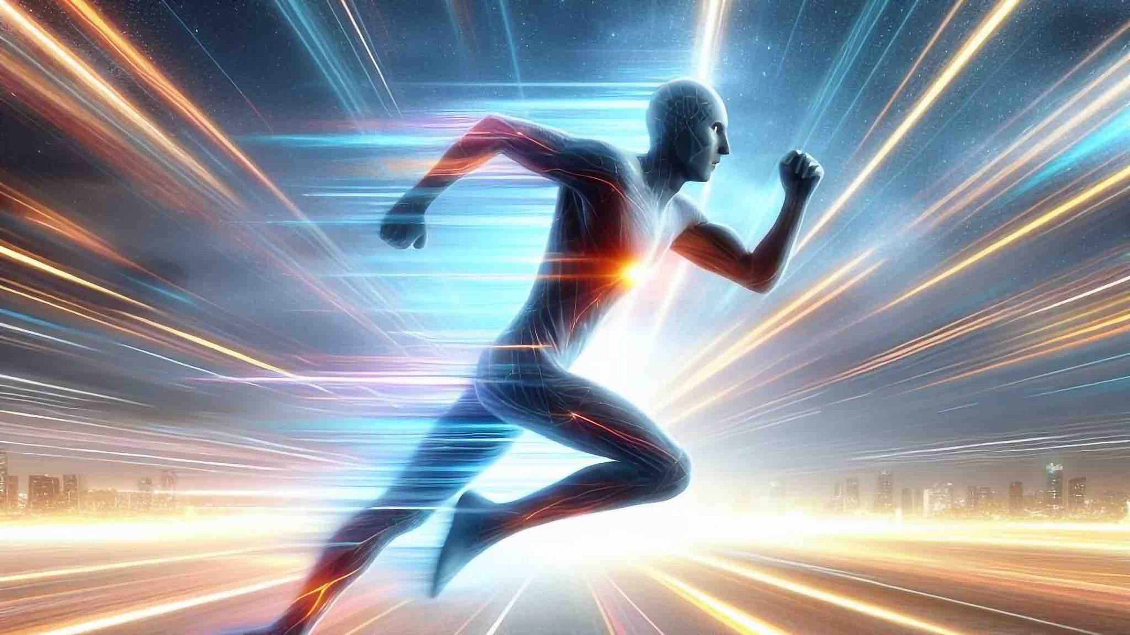 Correr a la velocidad de la luz