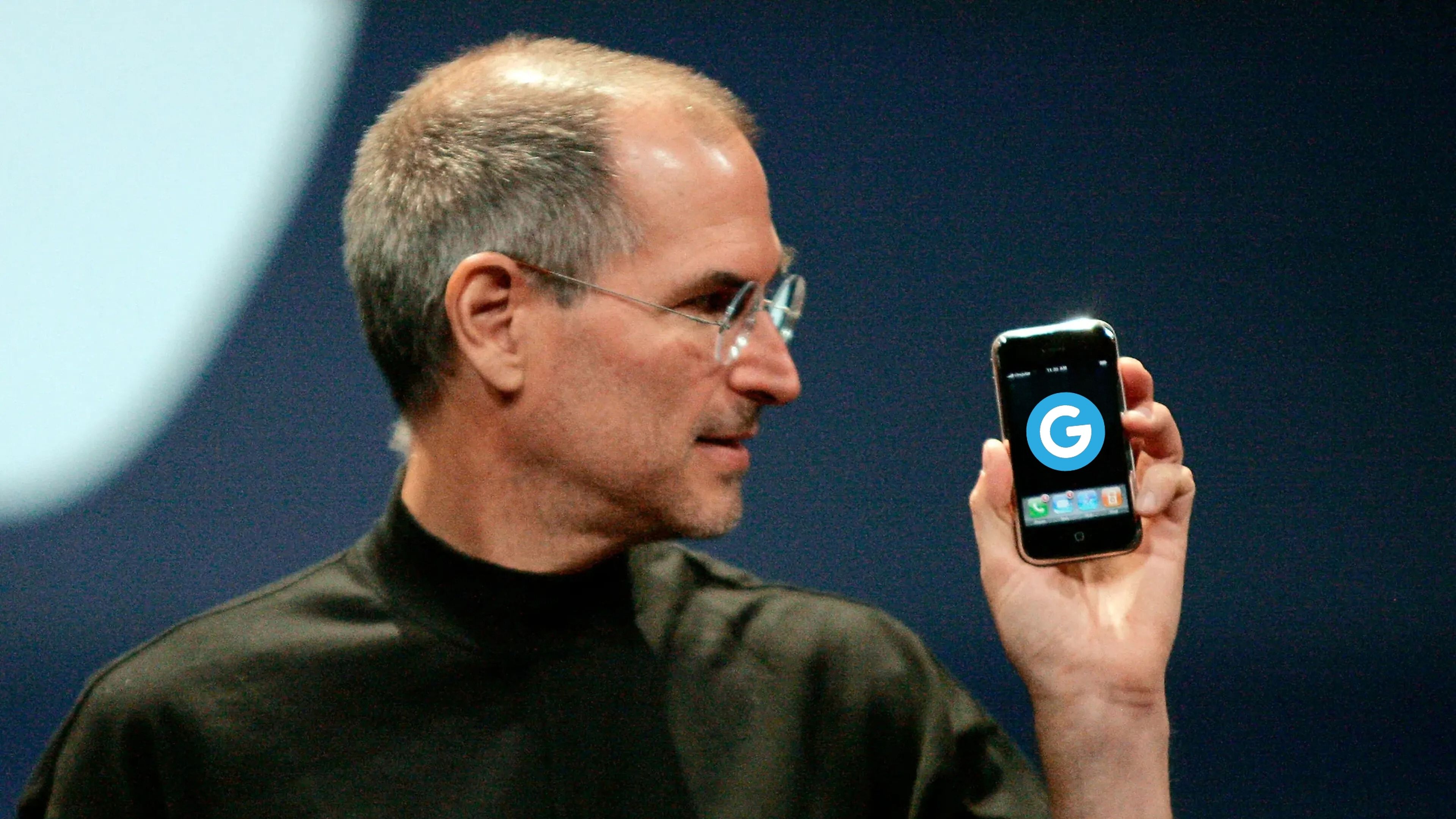 La curiosa historia de cuándo Steve Jobs llamó a Google para que corrigiera su logo en el iPhone