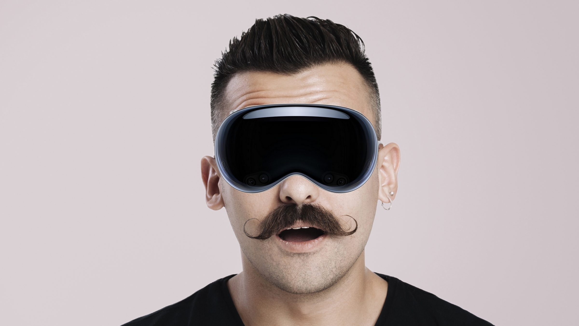 Apple s Vision Pro glasses don t like mustaches or thick beards