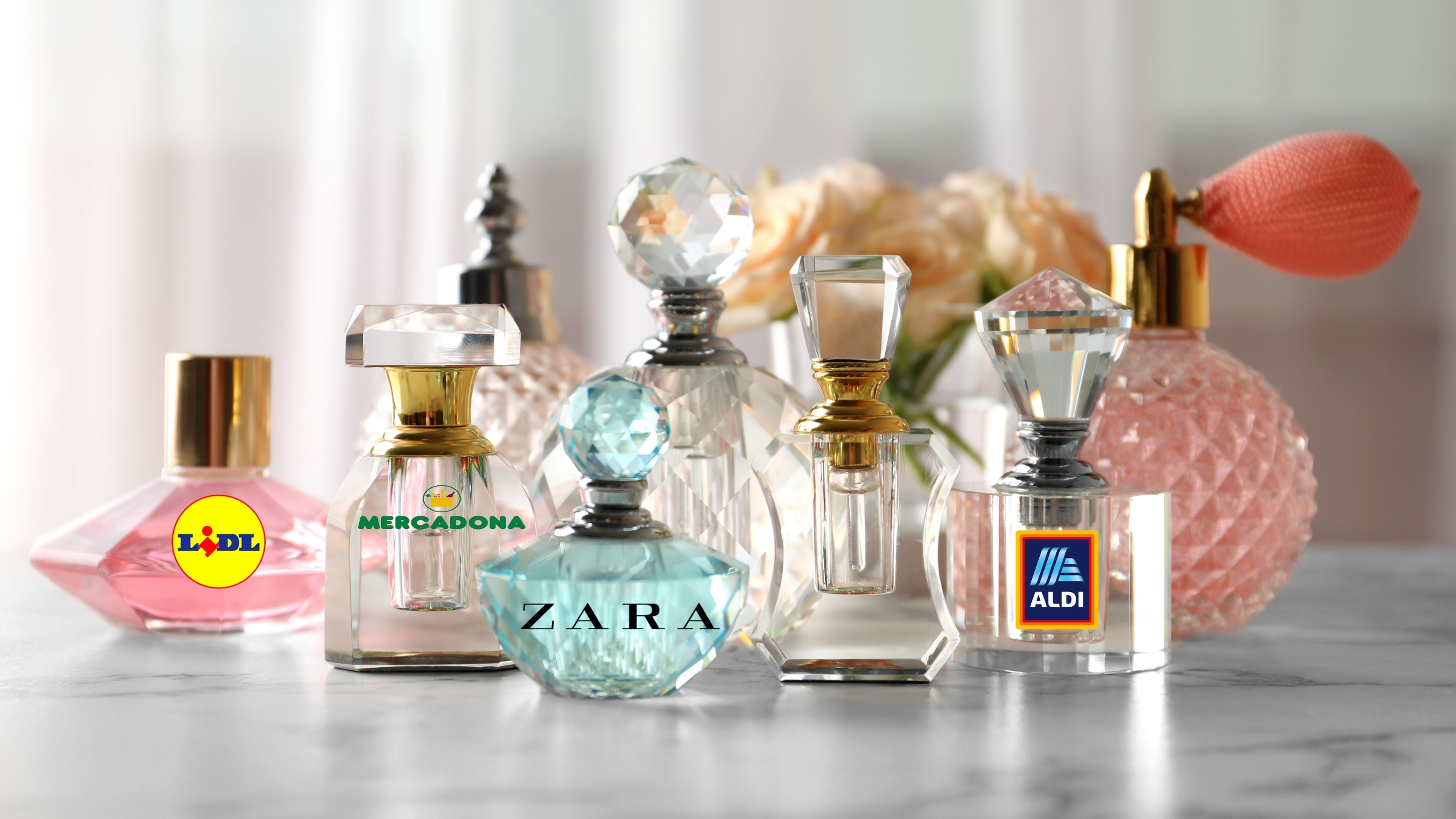 Las mejores equivalencias de los perfumes y colonias de Mercadona, Lidl, Zara y Aldi