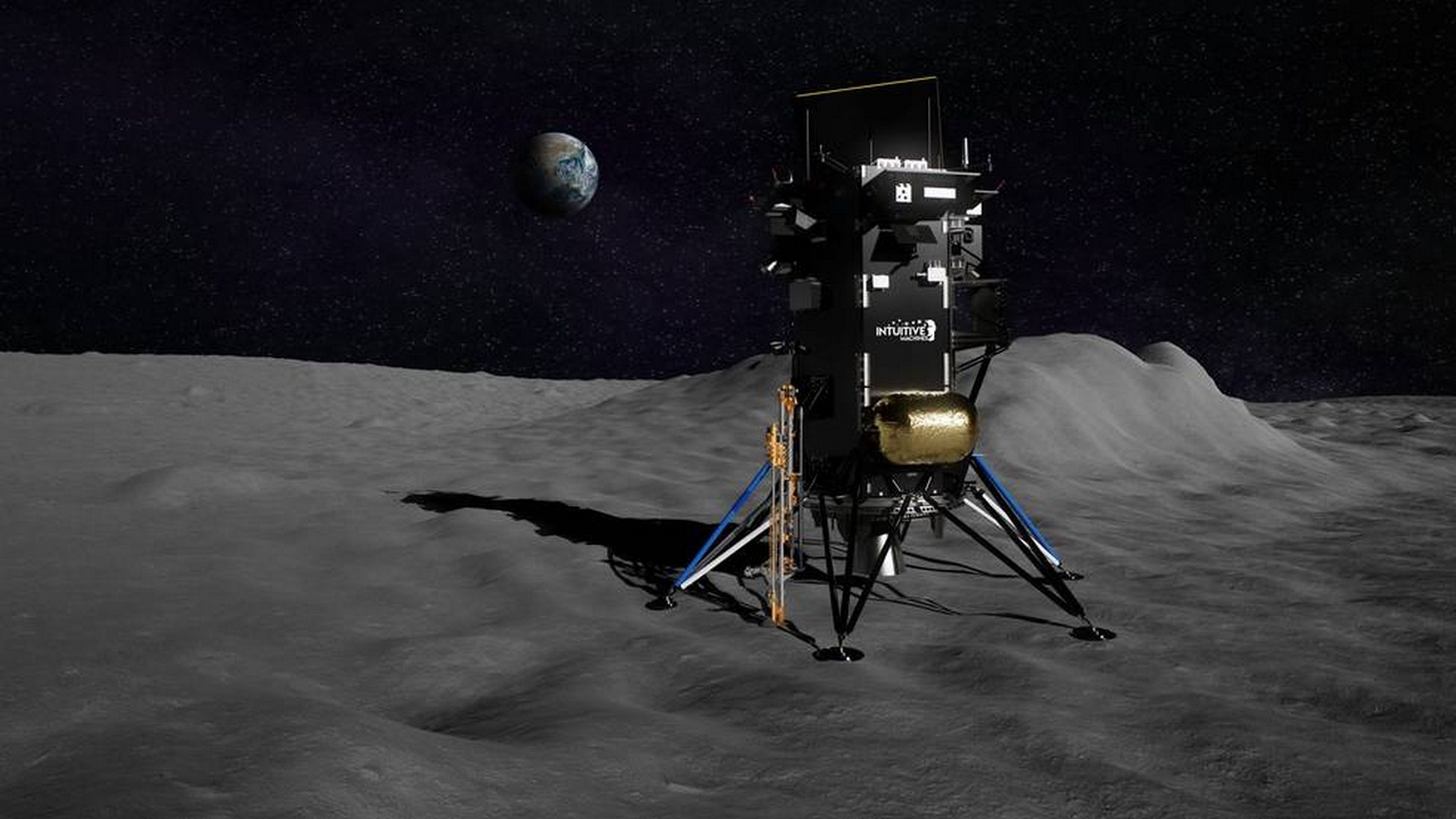 Un nuevo módulo de aterrizaje intentará posarse en la Luna este mes, y lo grabará con cámaras 3D