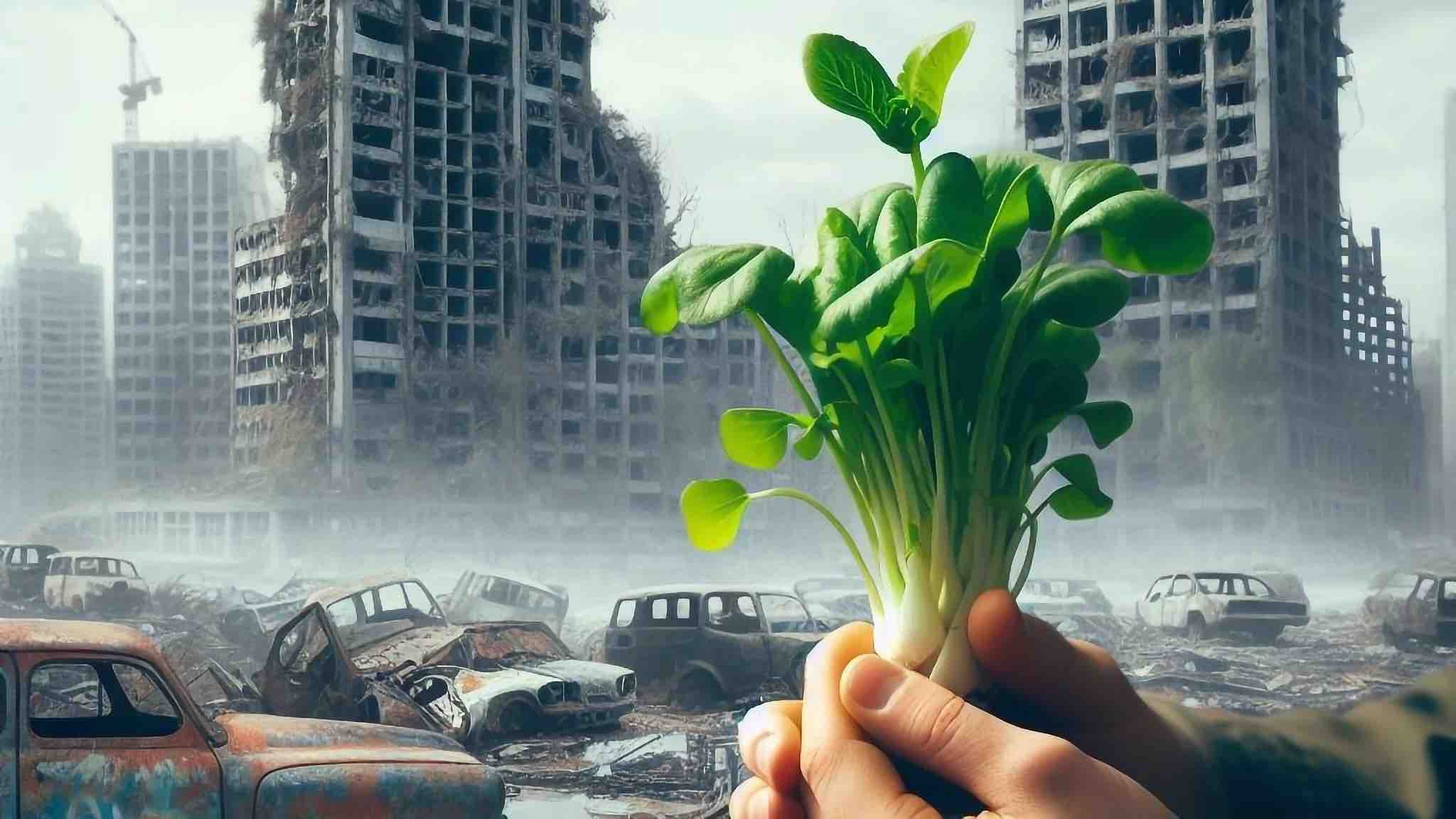 Planta para alimentar a la humanidad en caso de catástrofe