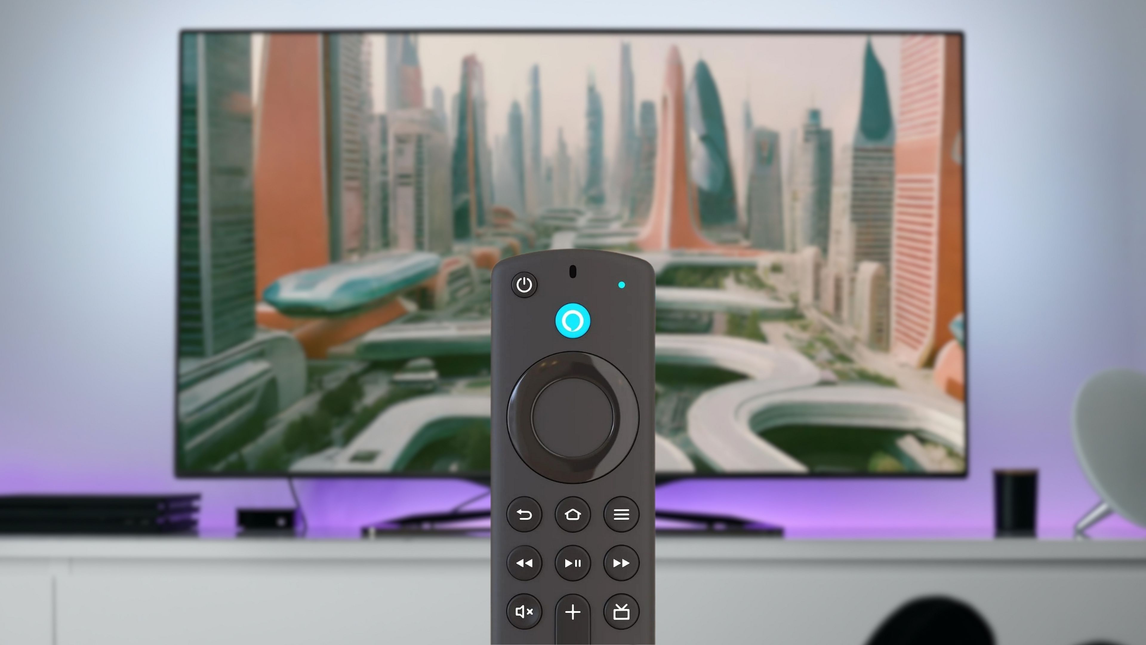 Qué significan las luces en el mando a distancia del Amazon Fire TV