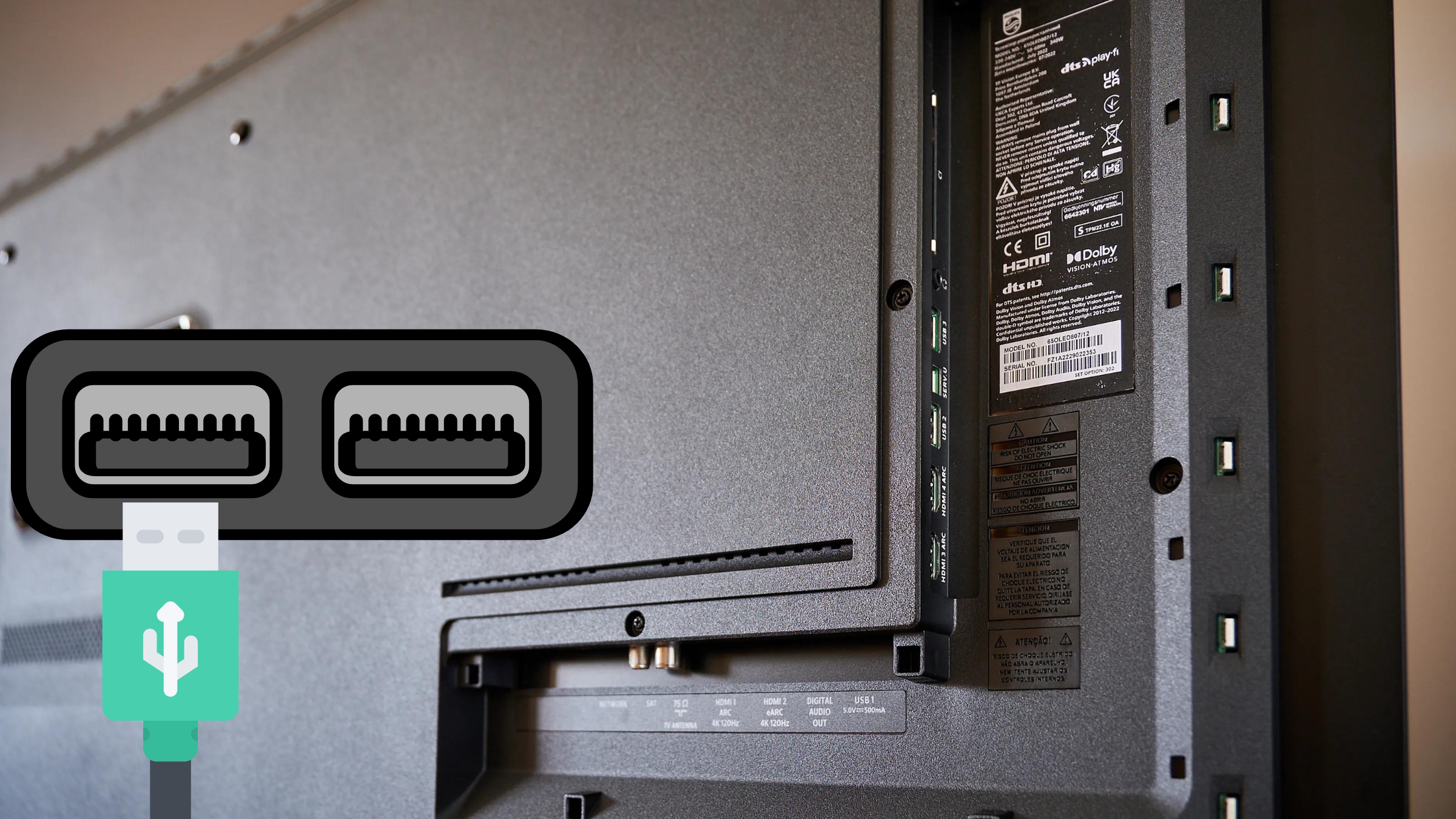Televisor inteligente: ¿Para qué sirven los puertos USB de tu smart TV que  está en la parte trasera o a los lados?, Tutoriales