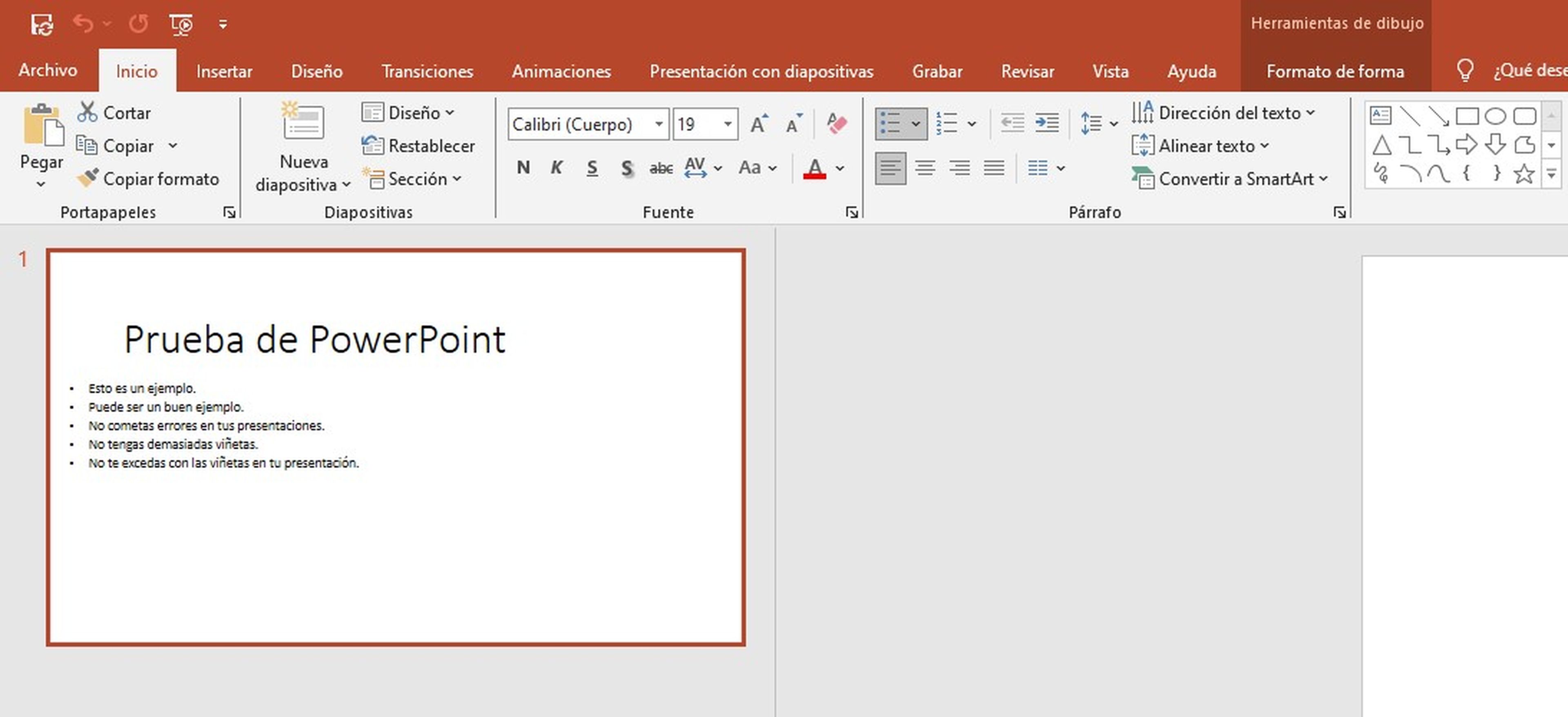 Viñetas en PowerPoint