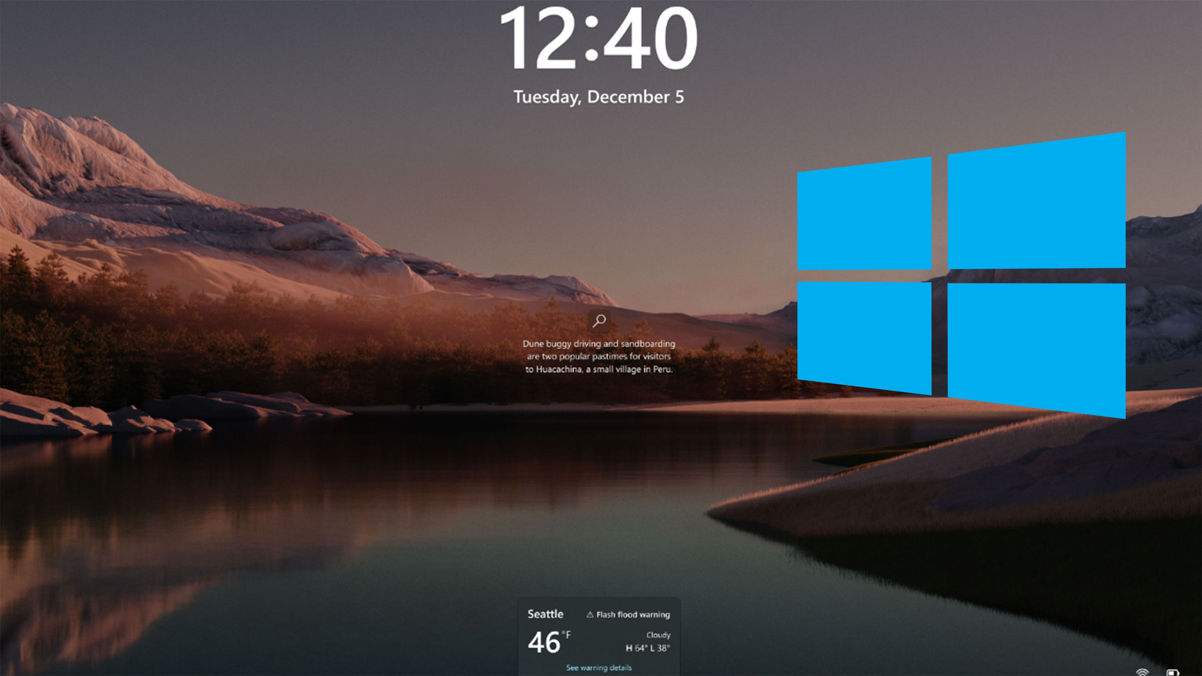 Windows 11 prueba una nueva experiencia meteorológica en la pantalla de bloqueo