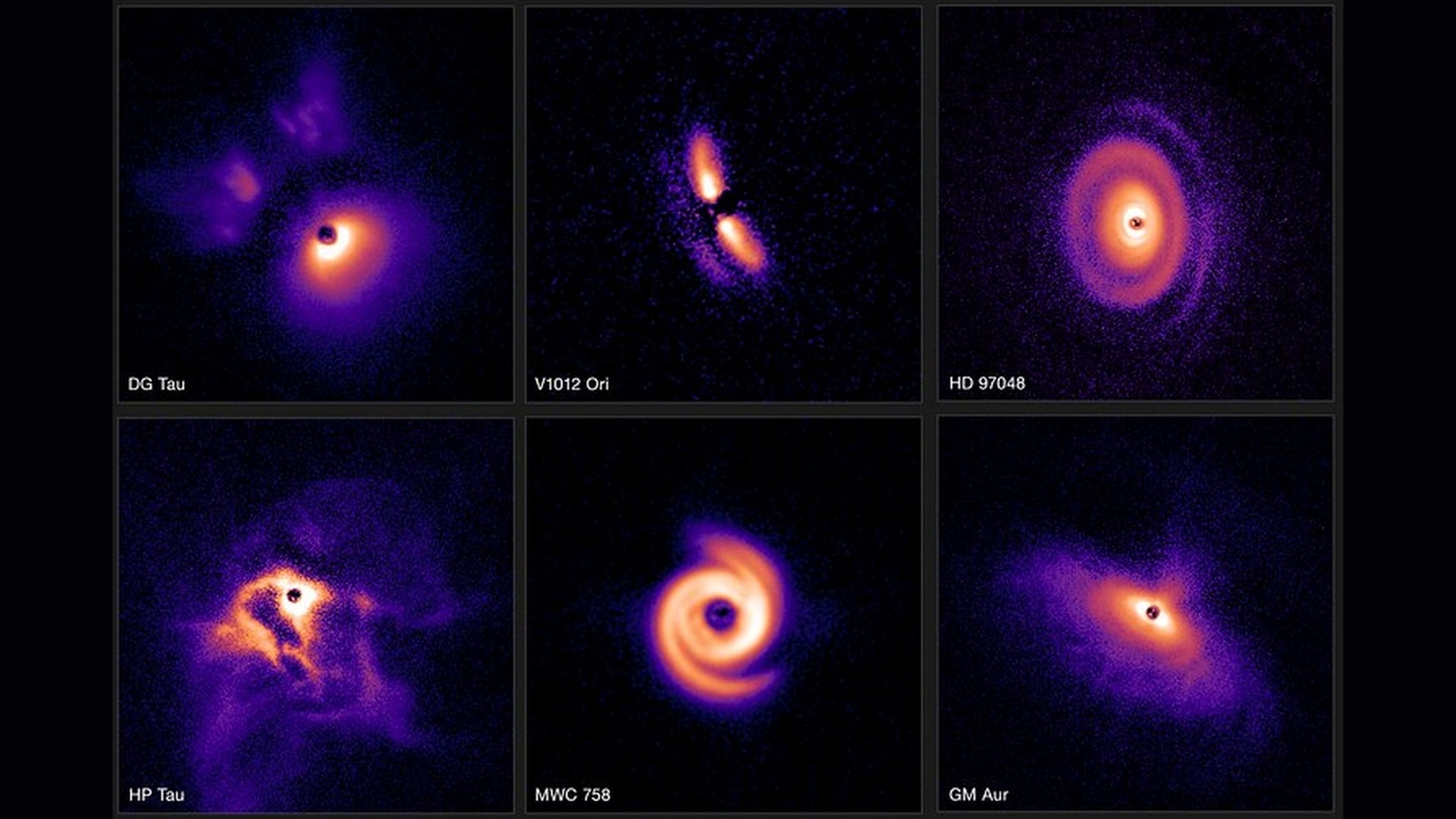 La Agencia Espacial Europea desvela increíbles fotos de estrellas dando a luz a planetas