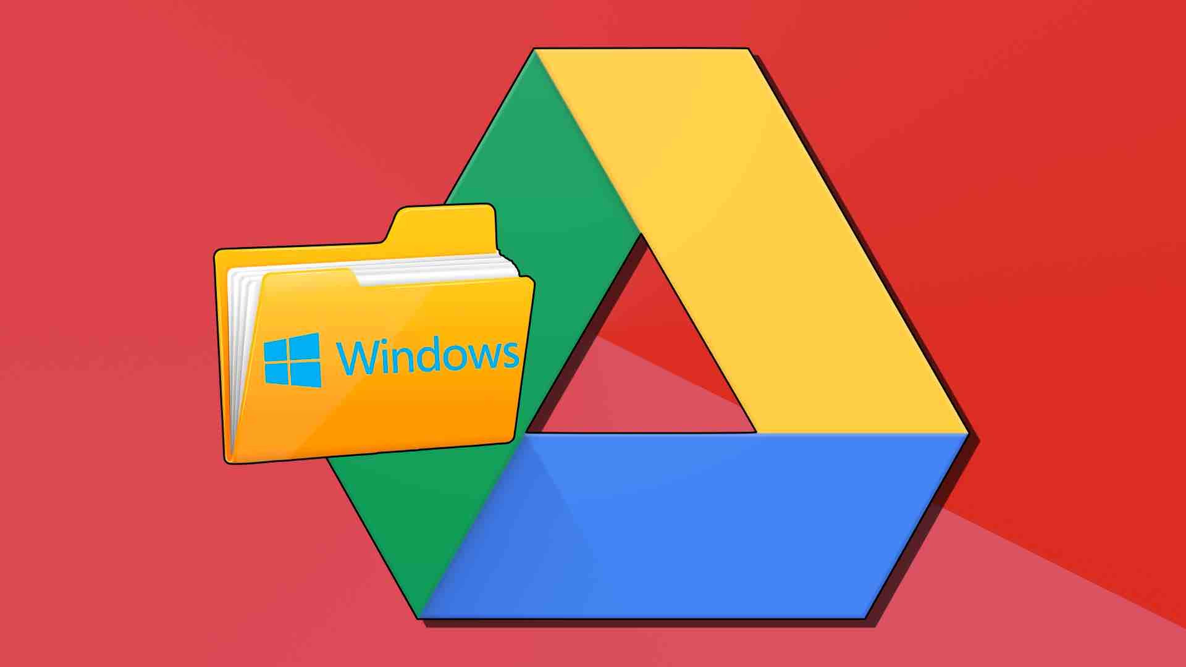 Carpeta Windows en Google Drive