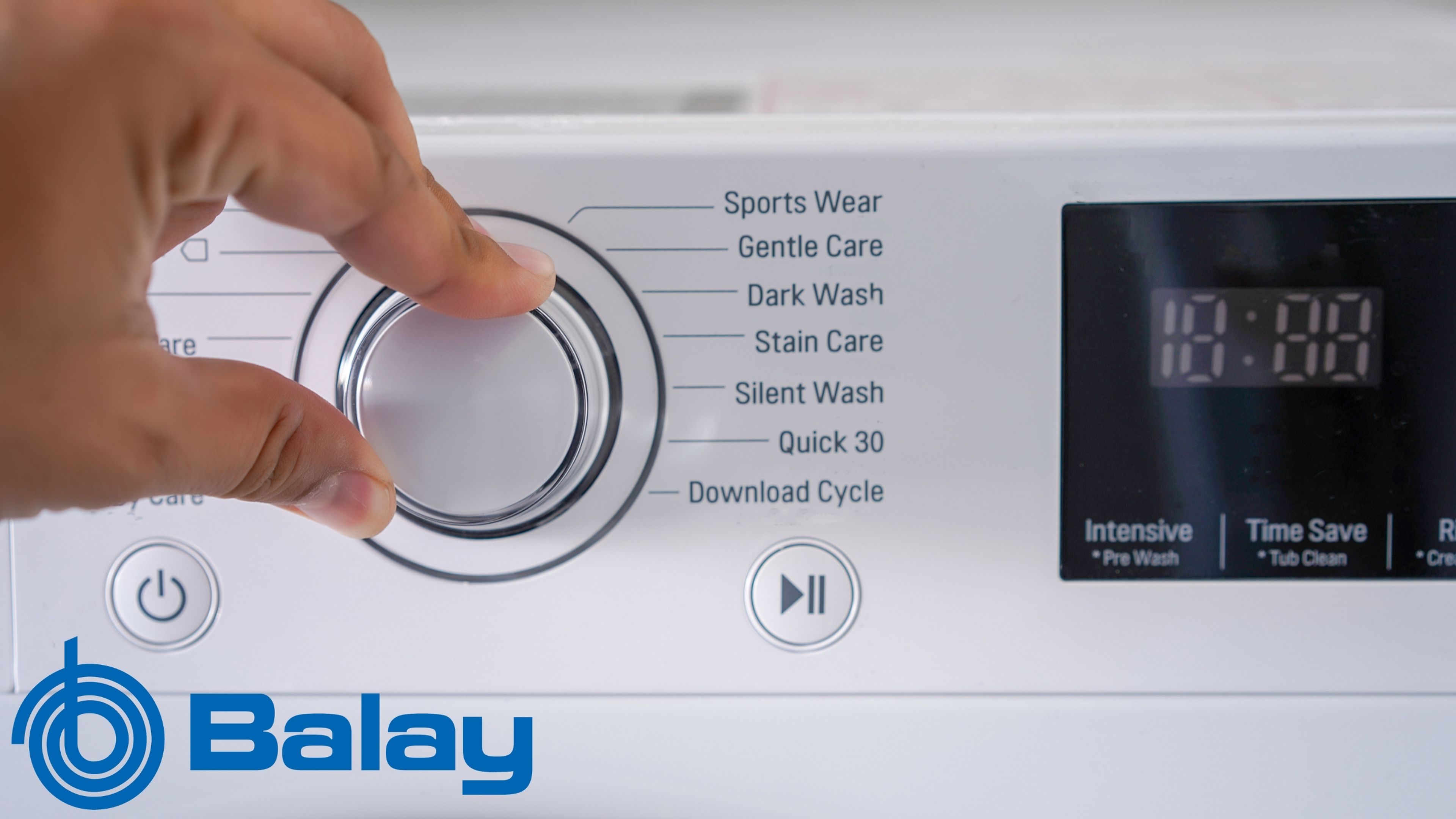 Códigos de error de una lavadora Balay y su solución