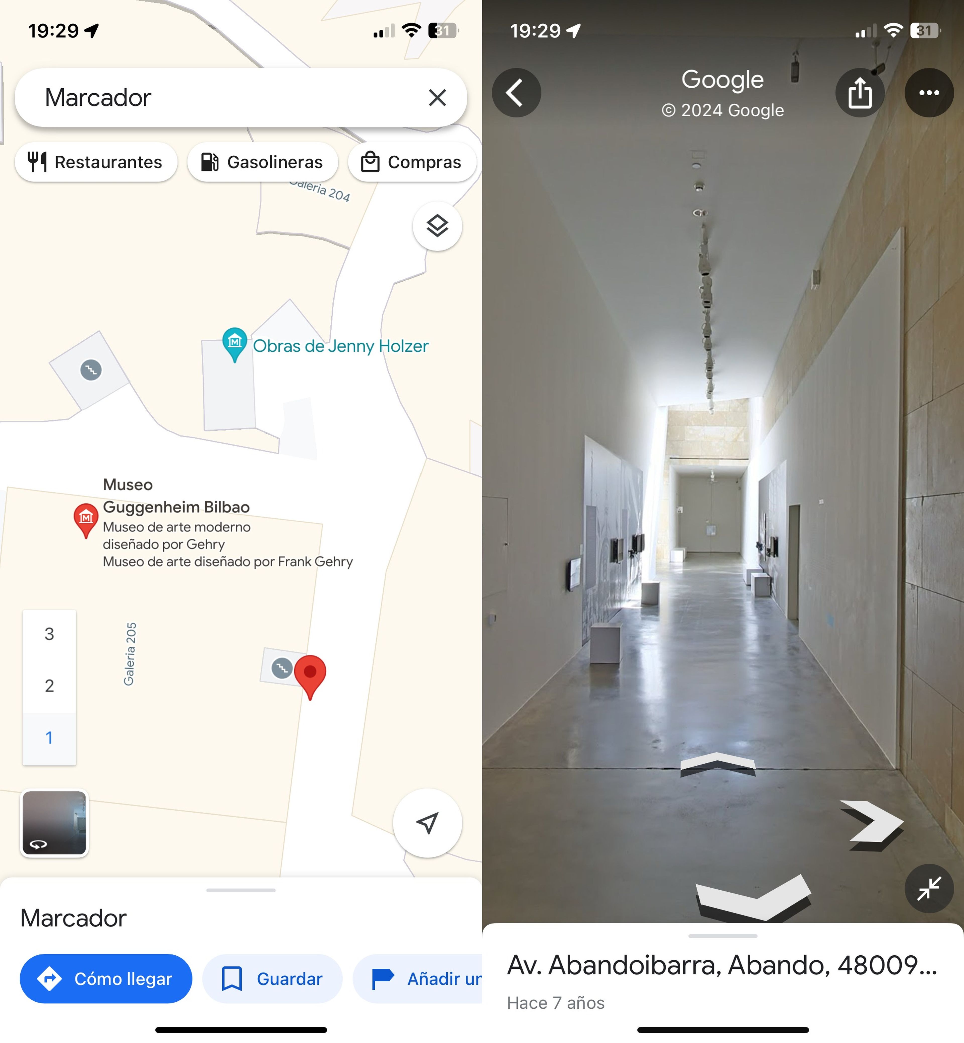Cómo usar Google Maps dentro de un edificio 