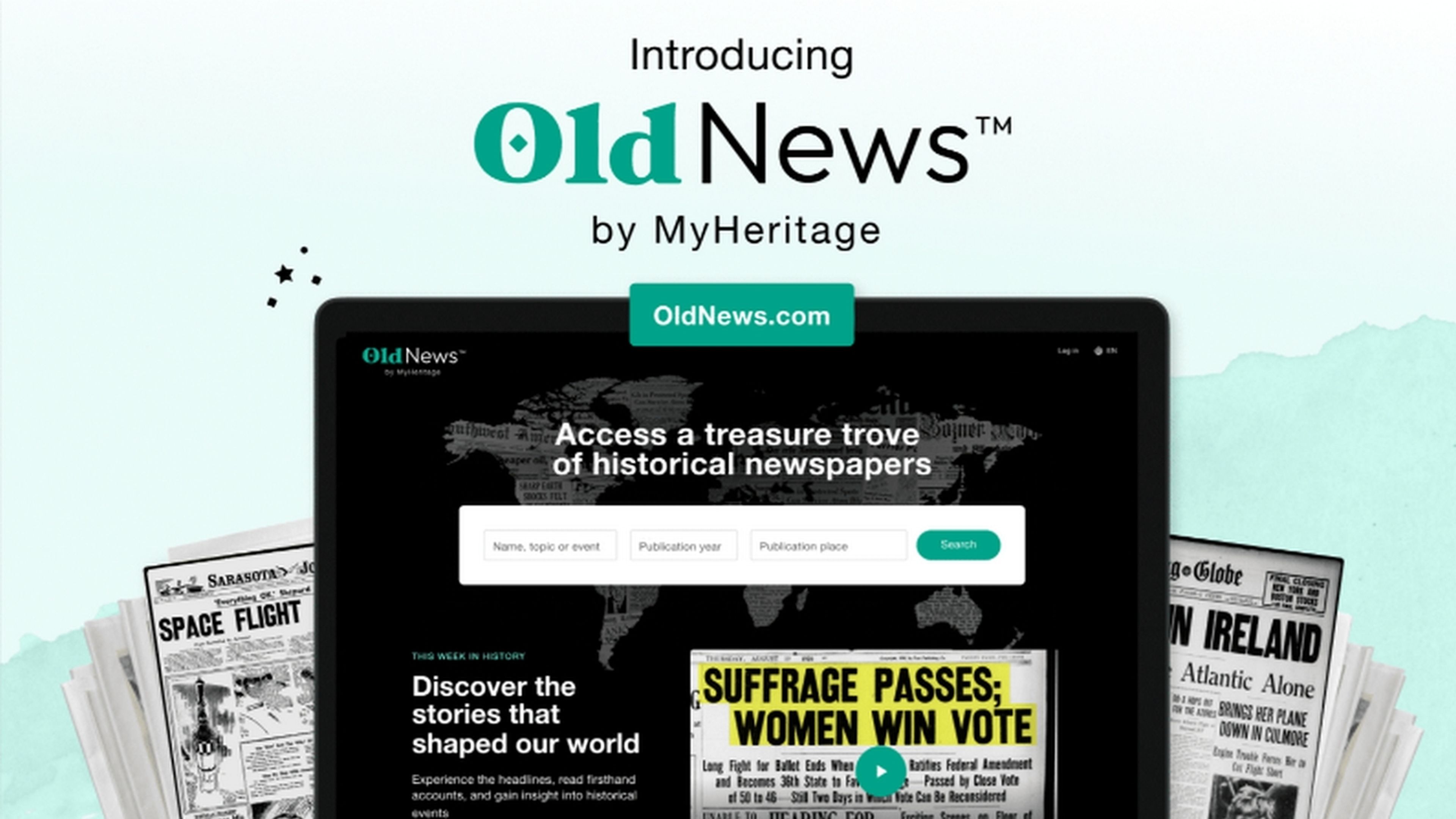 Se estrena OldNews, un servicio que recopila periódicos de los últimos 200 años