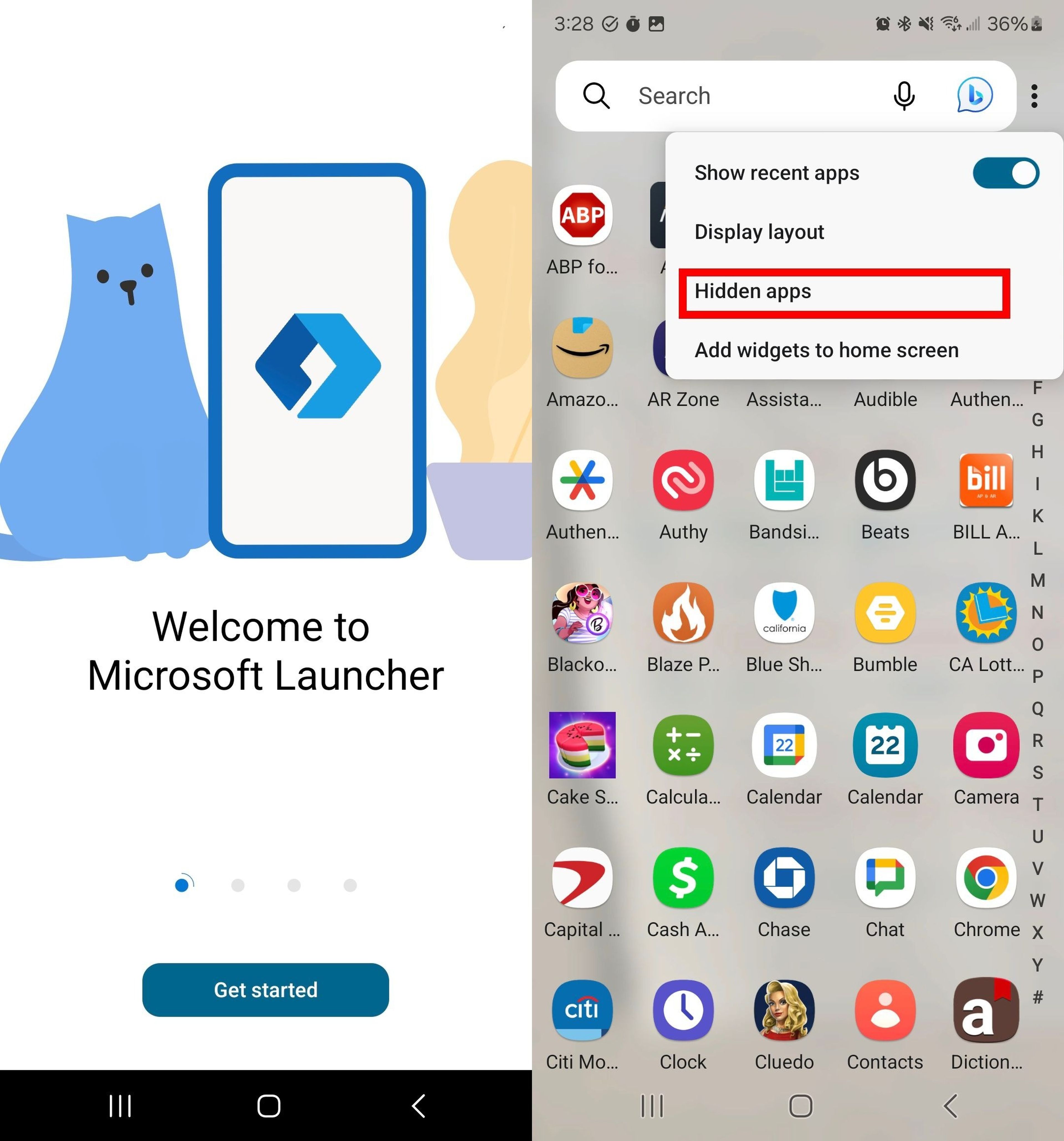 Lanzador de Microsoft