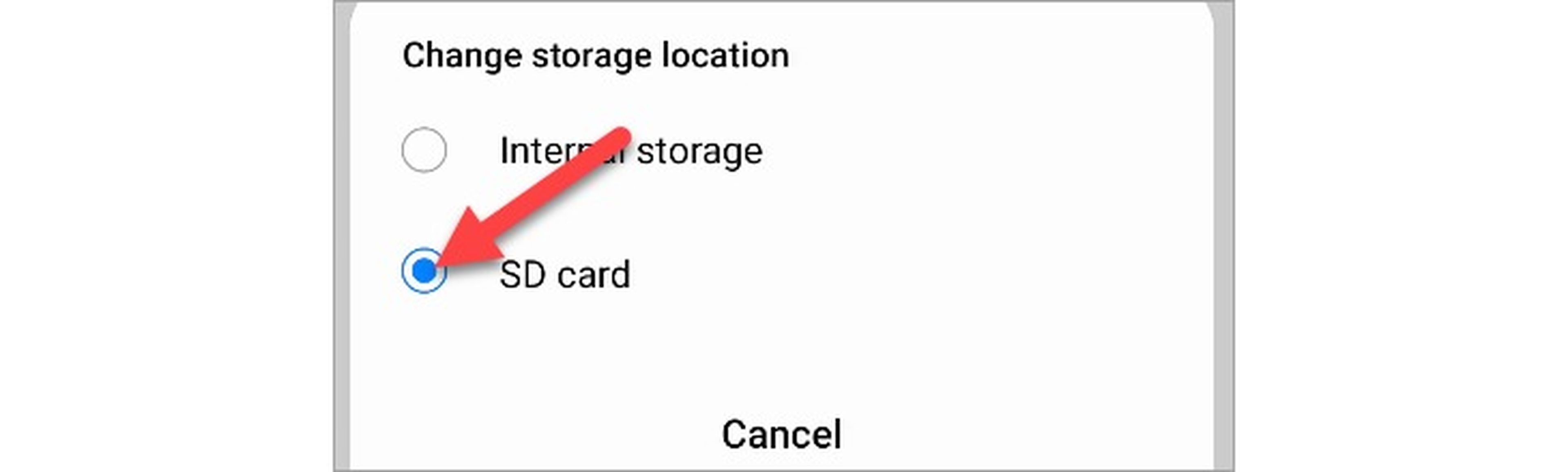 Mover apps memoria interna a SD