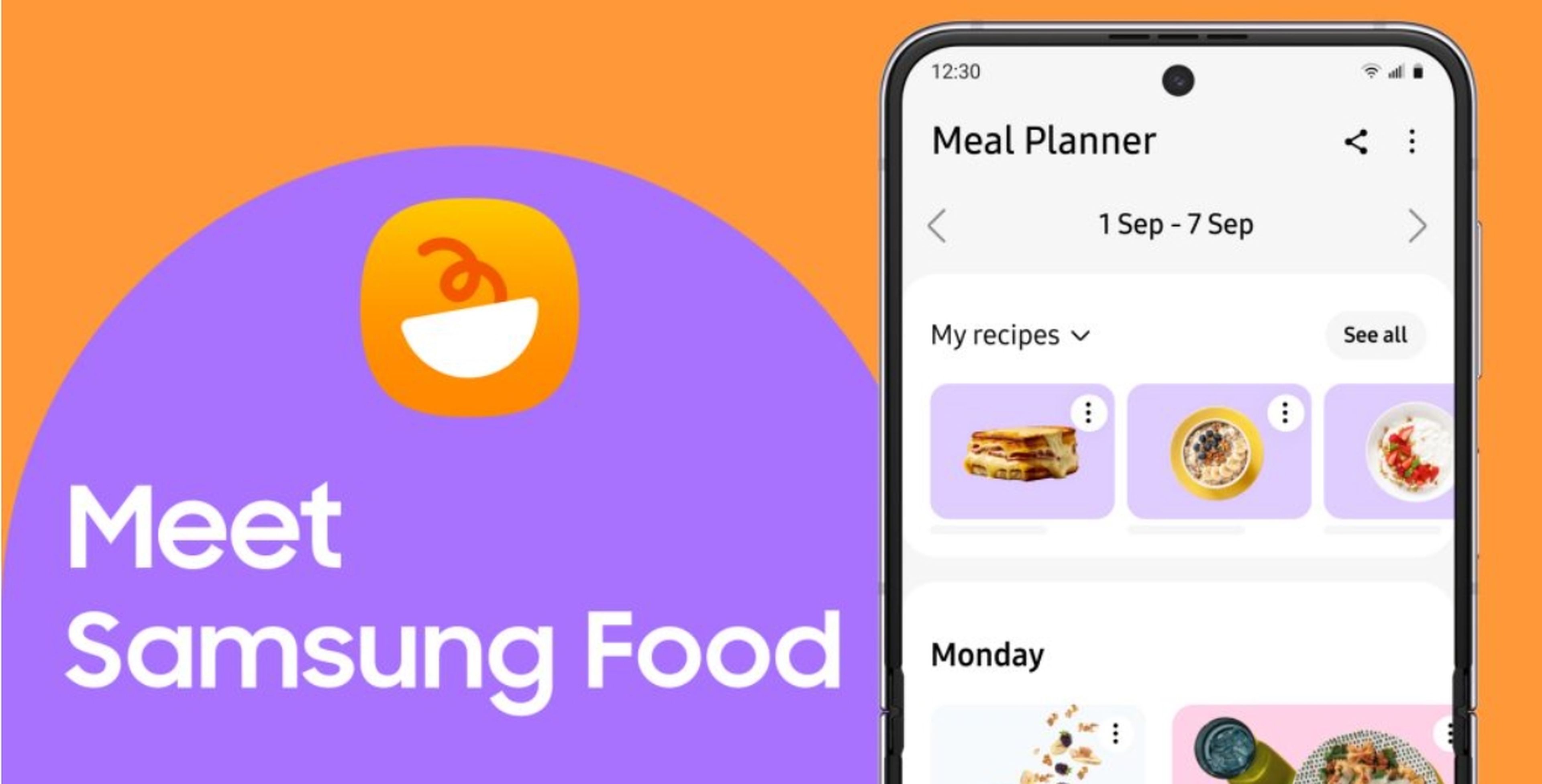Samsung Food app