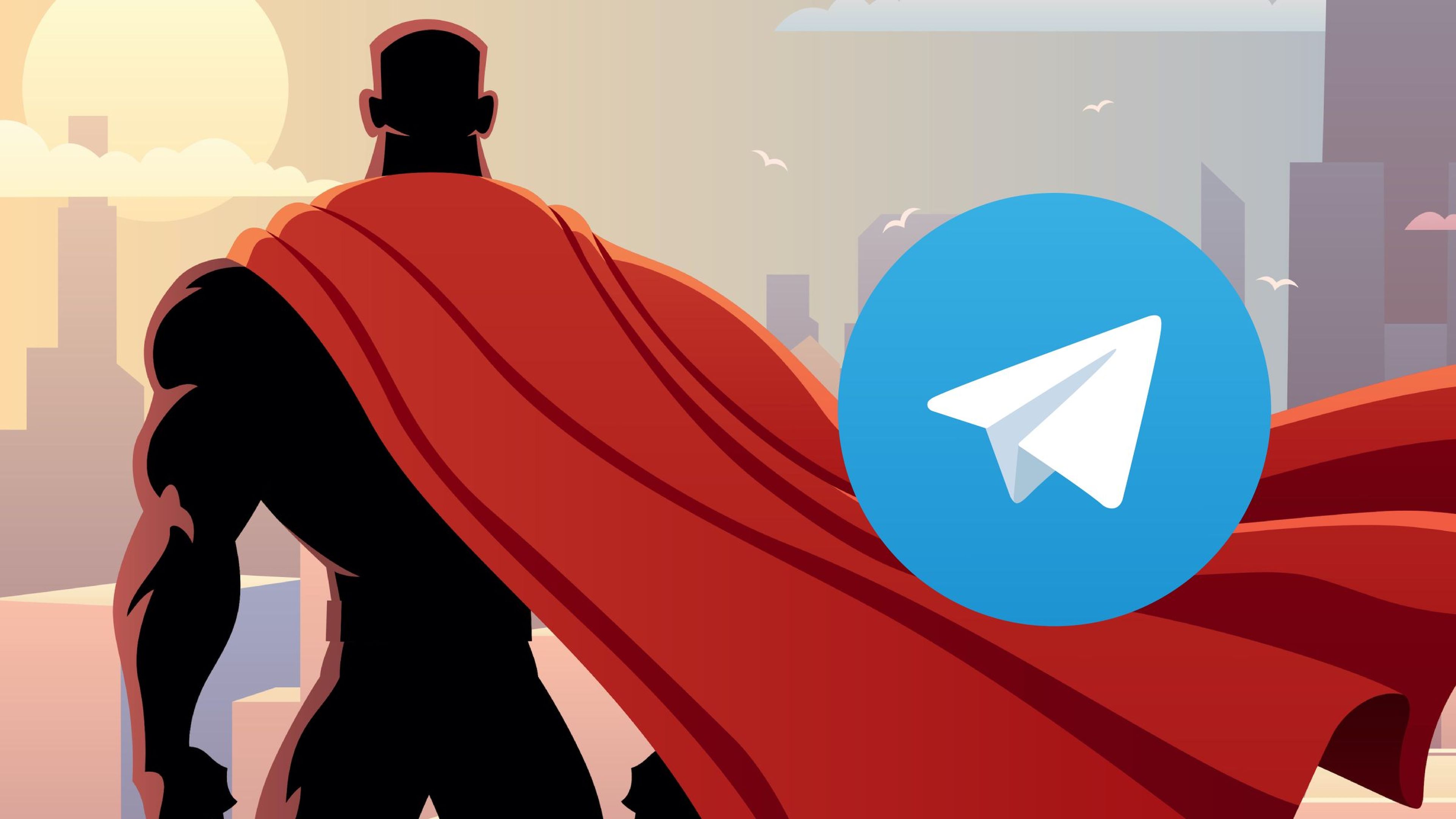 Telegram Superman