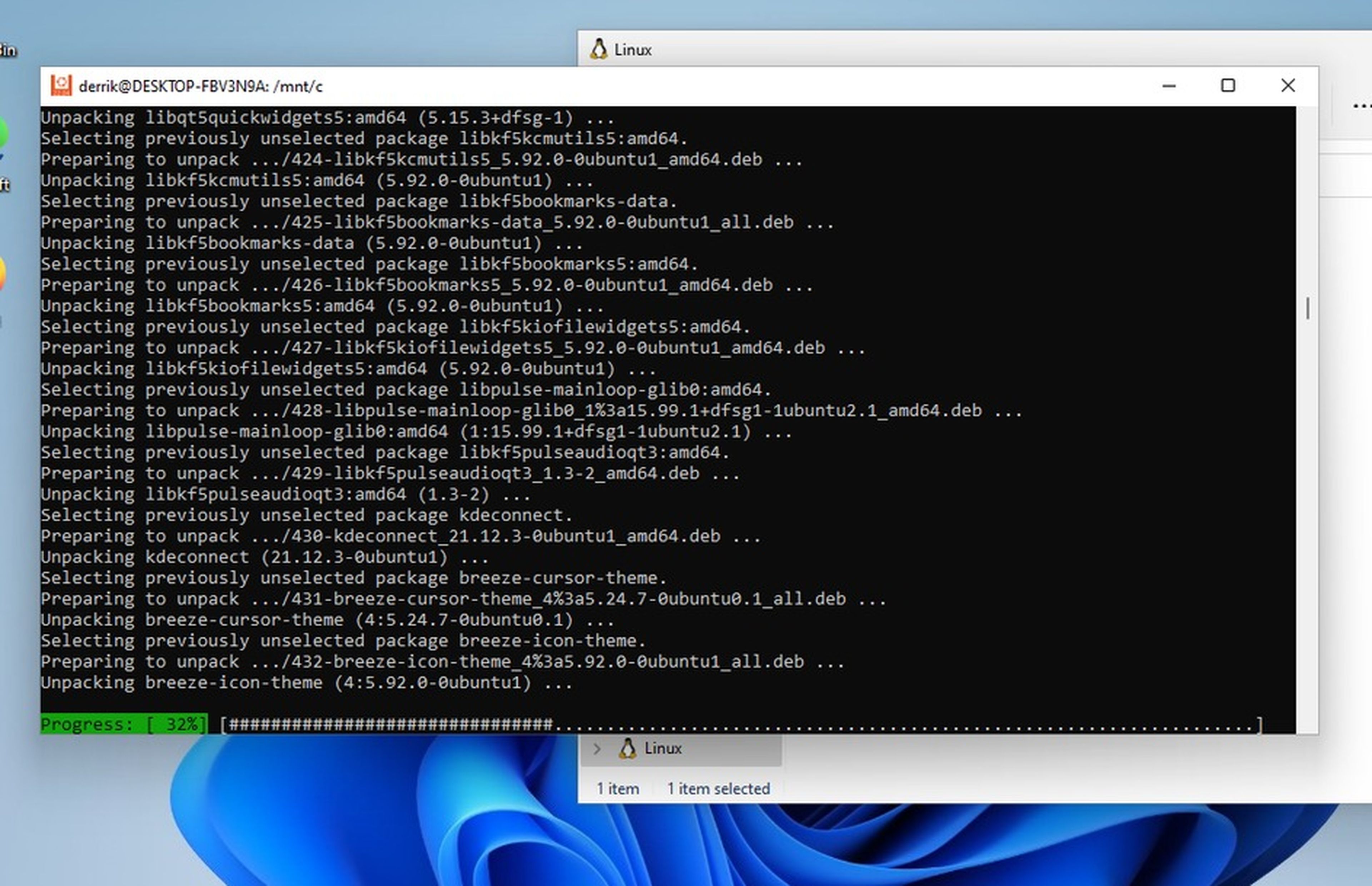 Cómo instalar programas de Ubuntu en Windows 11