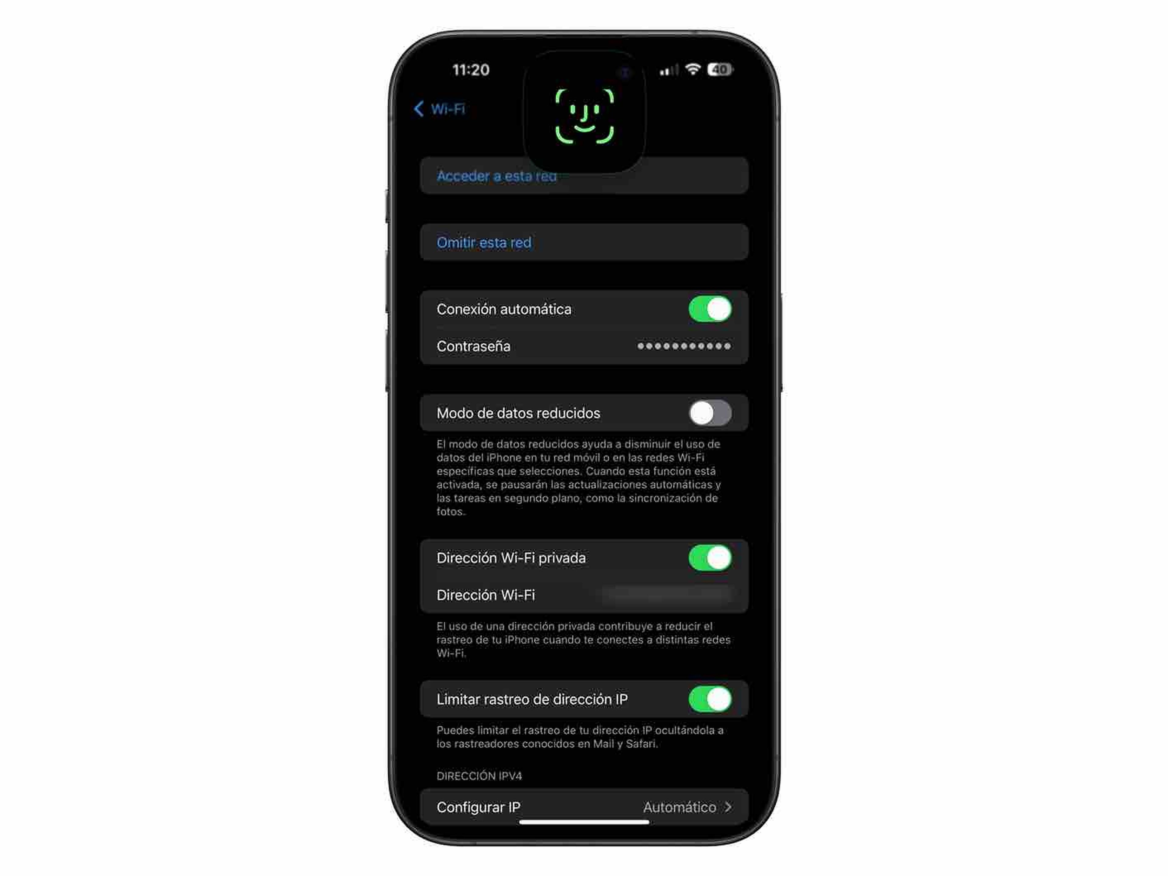 Cómo ver la contraseña de WiFi en un iPhone