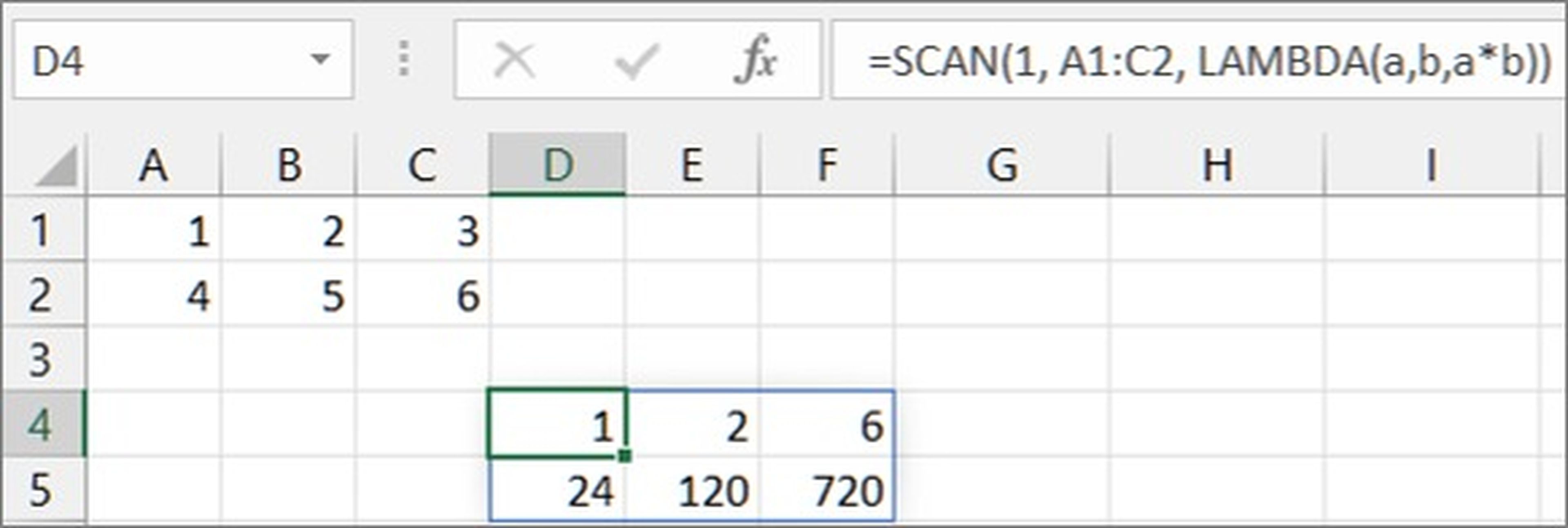 Escanear en Excel