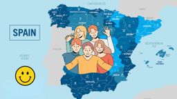 El Google Maps de la felicidad: estas son las ciudades más felices de España