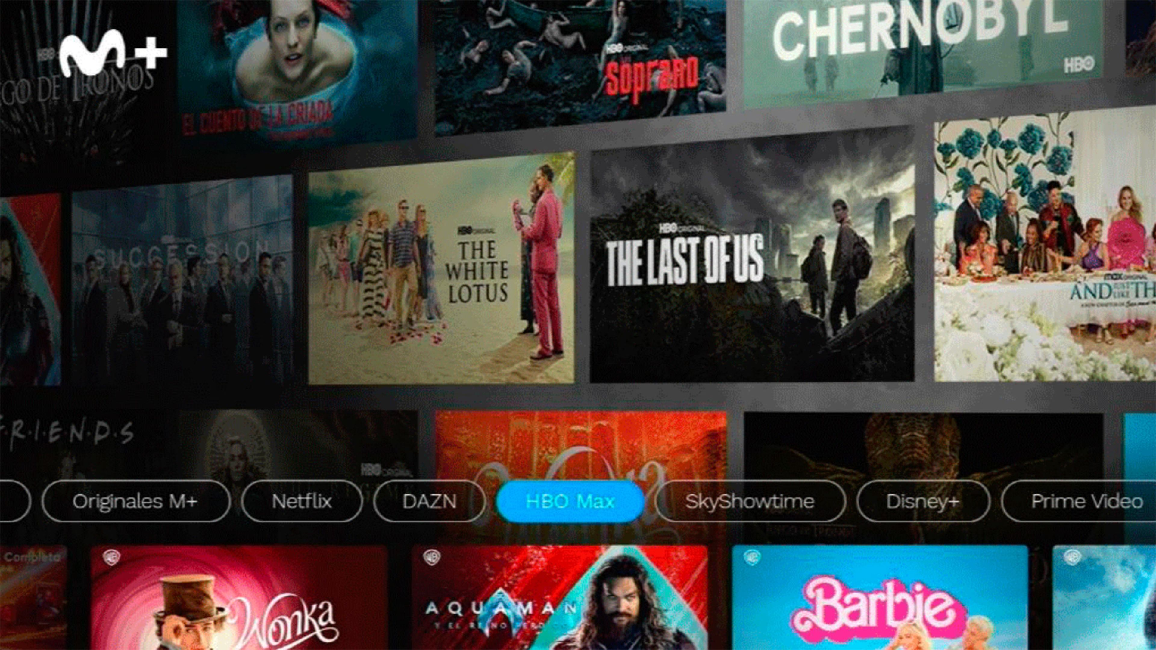 Movistar Plus+ incorpora el catálogo completo de HBO Max sin coste adicional